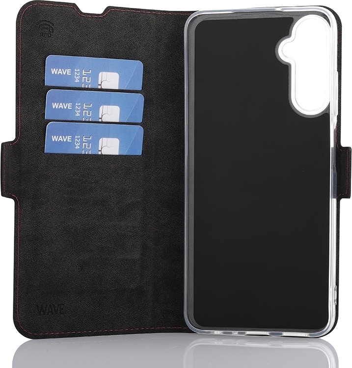 Wave BookCase, Samsung Galaxy A05s, Smoky Sangria 2 Wave BookCase, Samsung Galaxy A05s, Smoky Sangria - Image 2