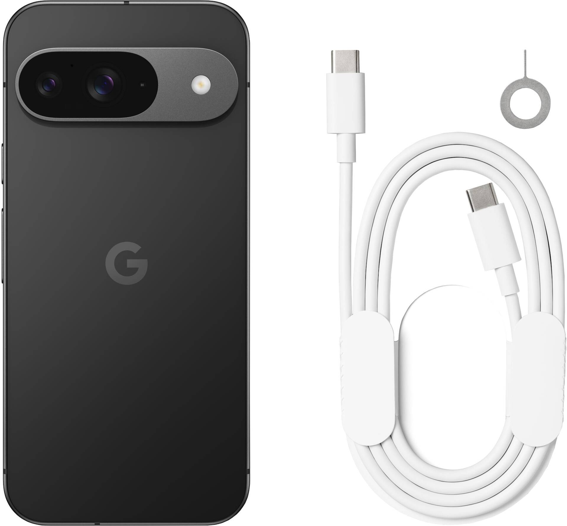 Google Pixel 9 5G -puhelin, 128/12 Gt, Obsidian