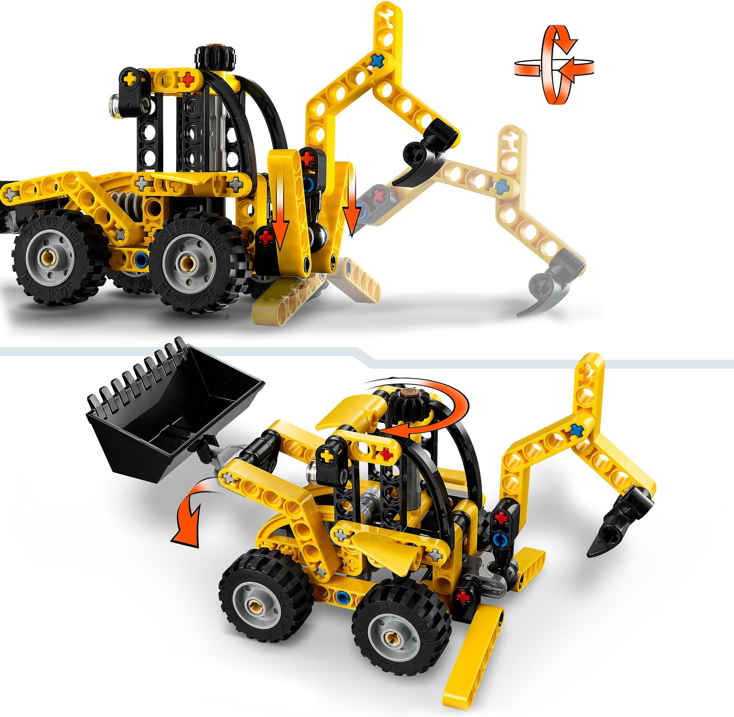 LEGO Technic 42197 – Traktorikaivuri