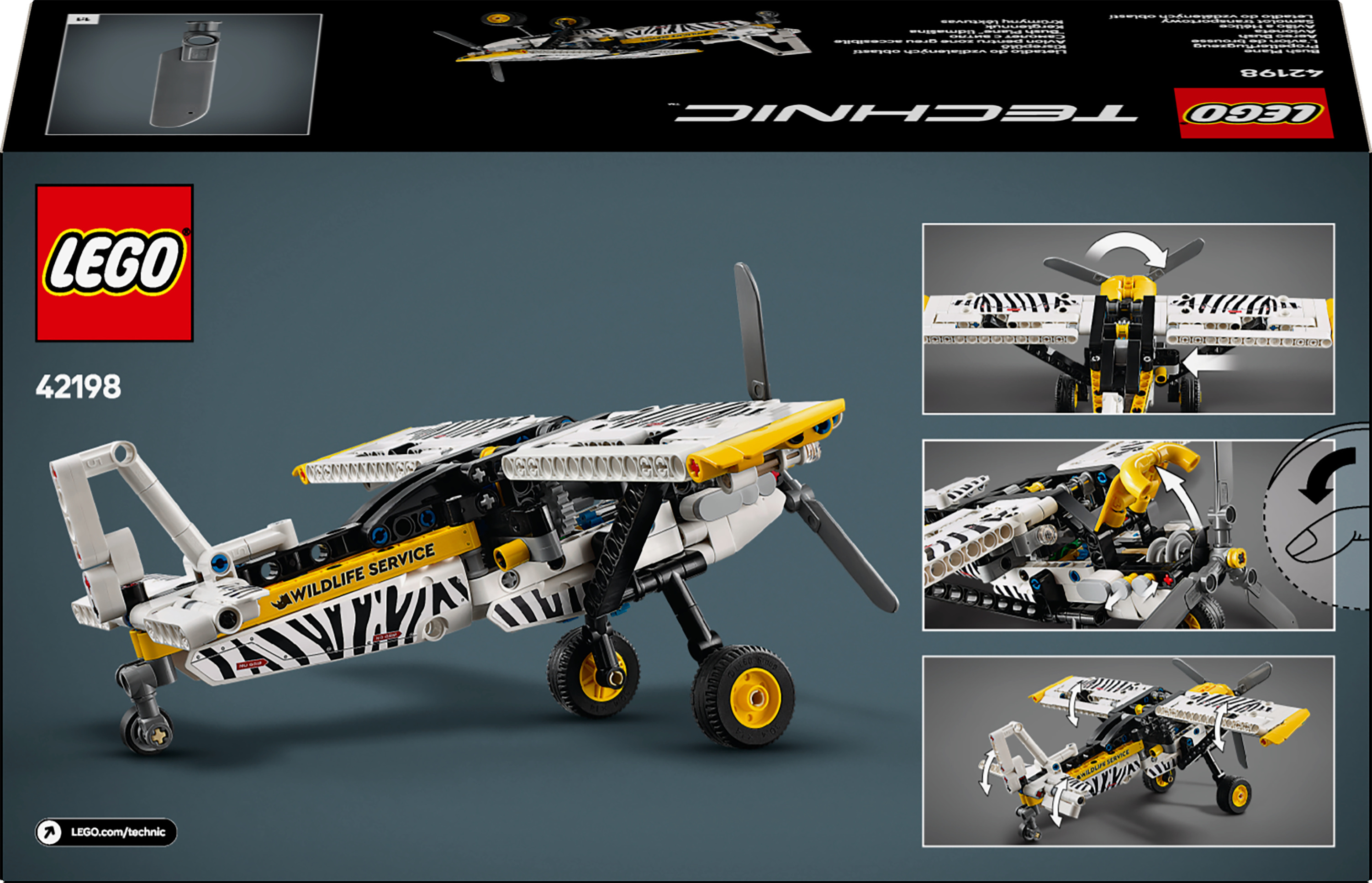LEGO Technic 42198 – Syrjäseudun pienkone