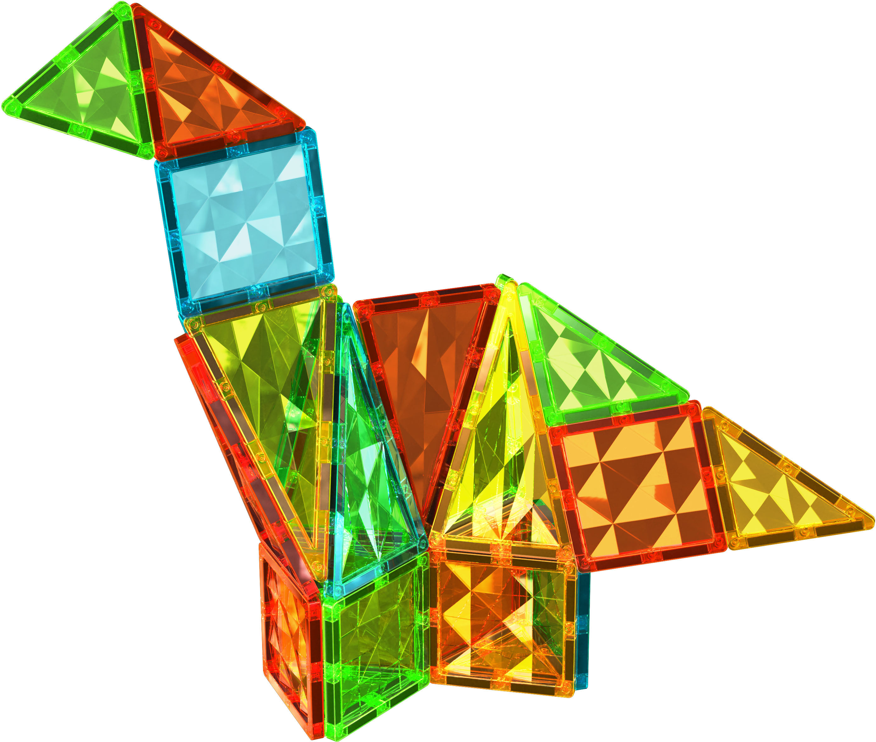 Geomag Gems magnettilaatat, 44 osaa