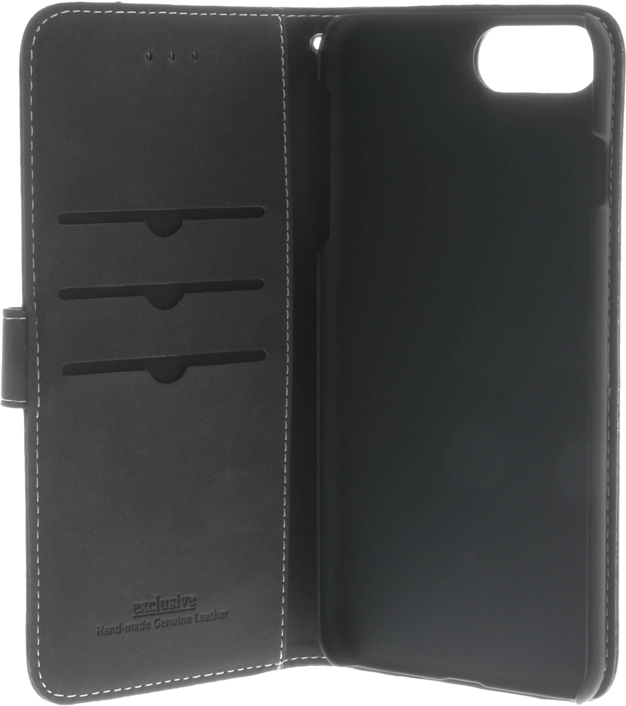 Insmat Exclusive Flip Case lompakkokotelo iPhone 7 Plus, musta