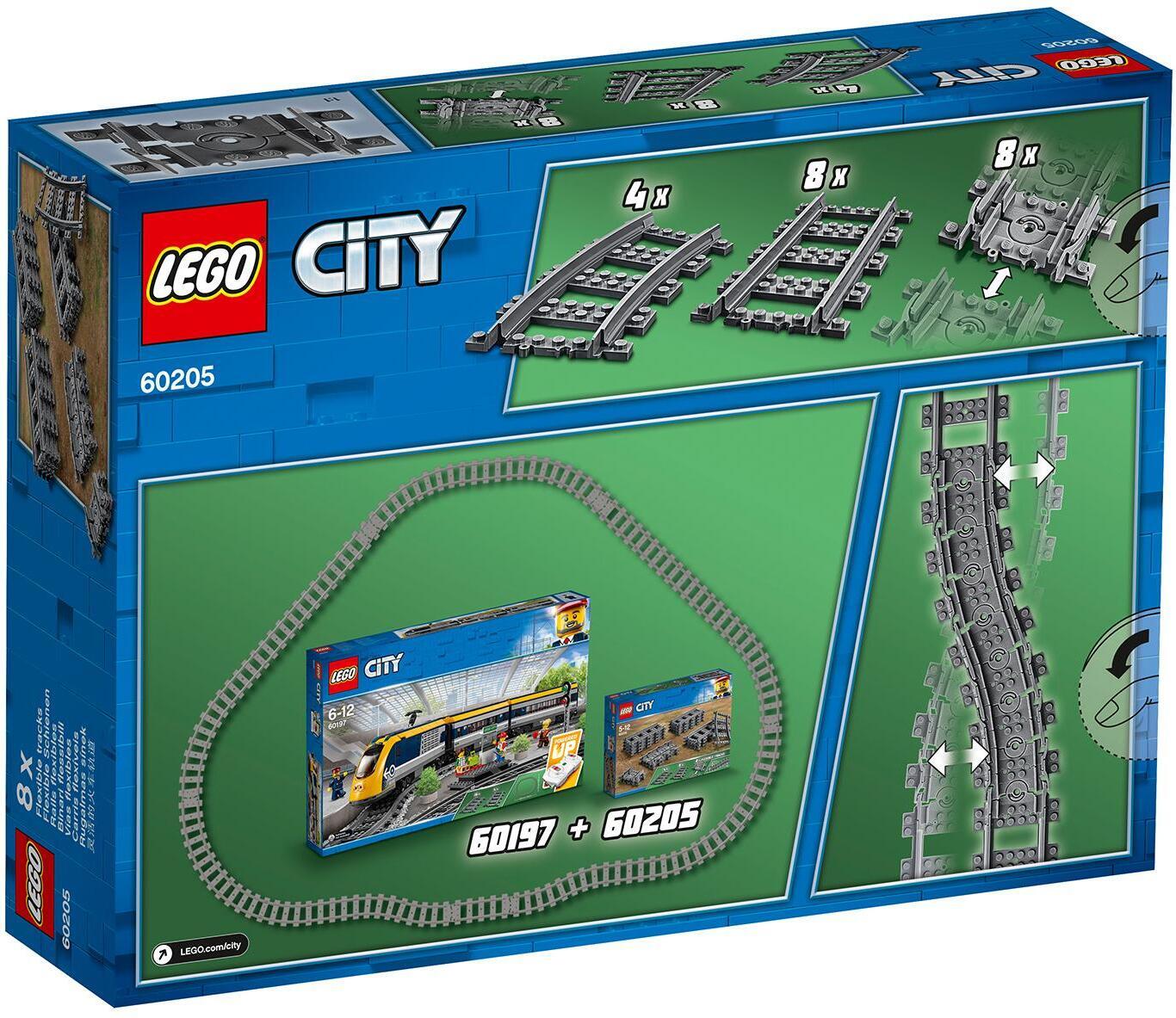 LEGO City Trains 60205 - Raiteet