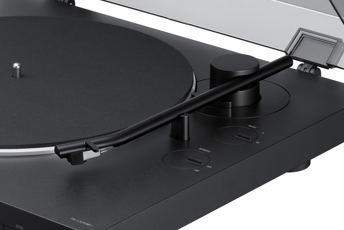 Sony PS-LX310BT -Bluetooth-levysoitin, musta