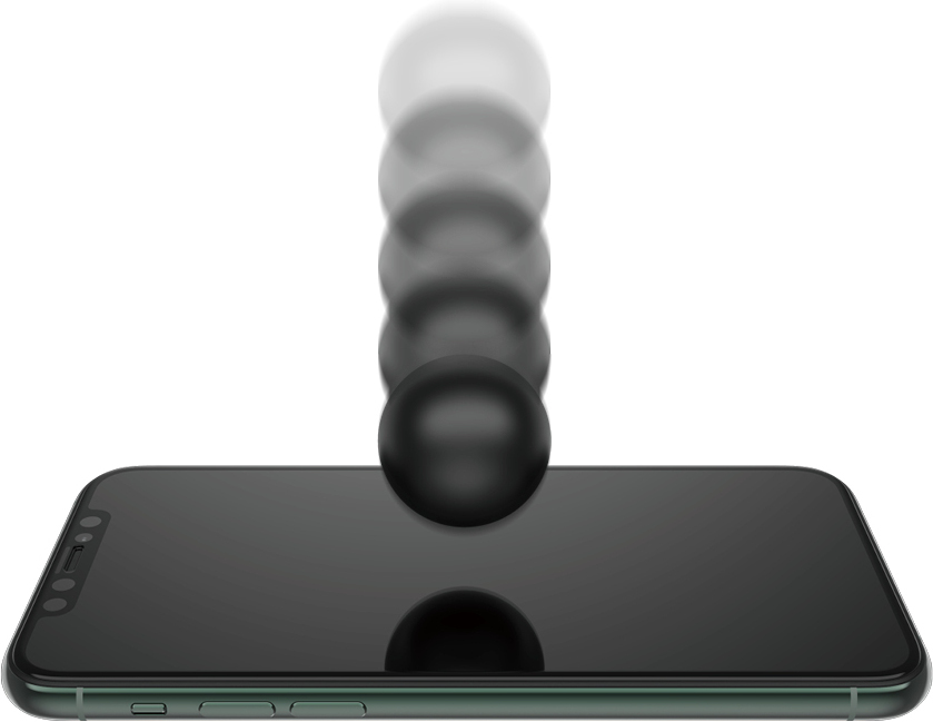 PanzerGlass Case Friendly Privacy -panssarilasi, iPhone X / Xs / 11 Pro, musta