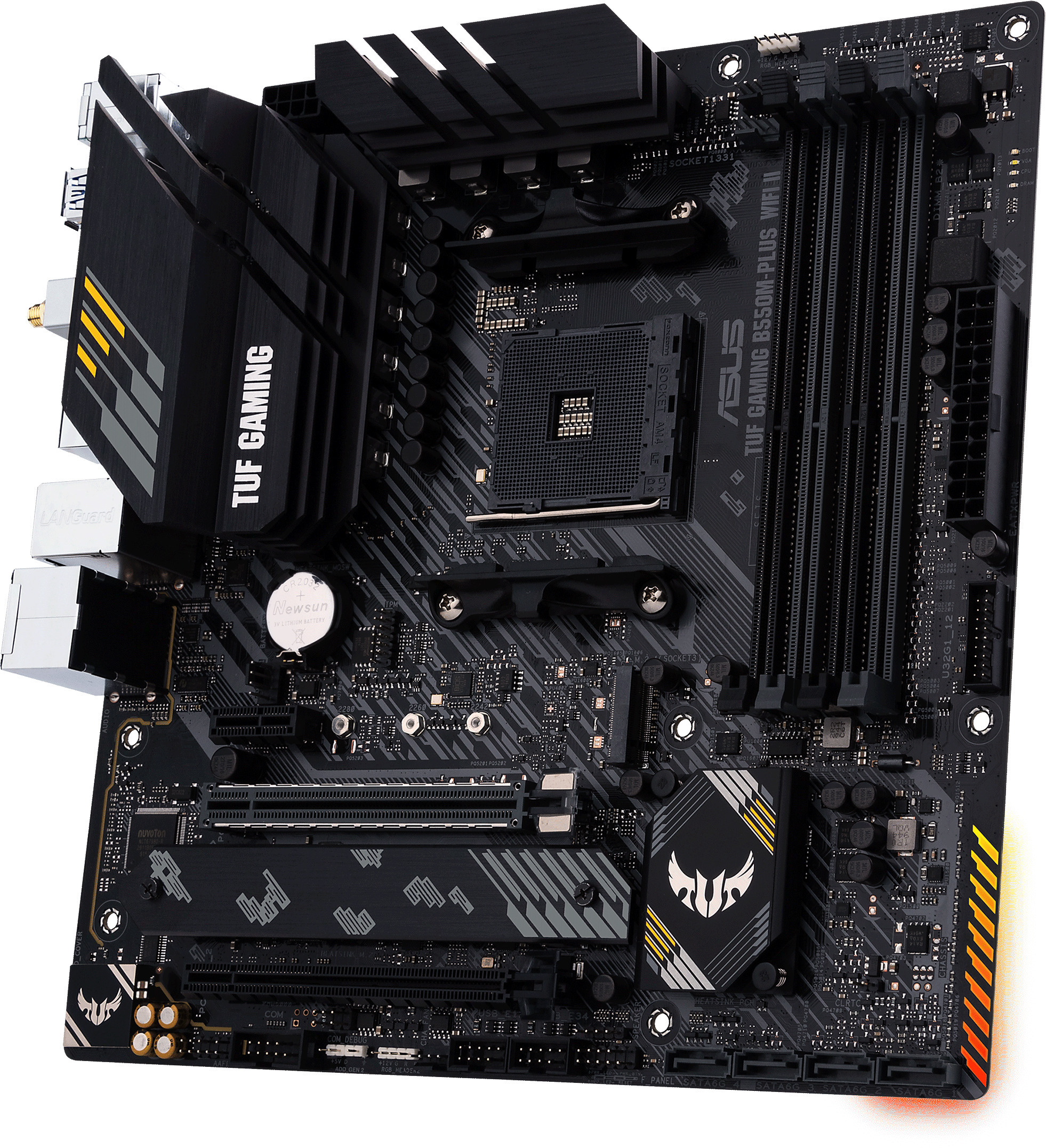 Asus TUF GAMING B550M-PLUS WIFI II AM4 microATX-emolevy