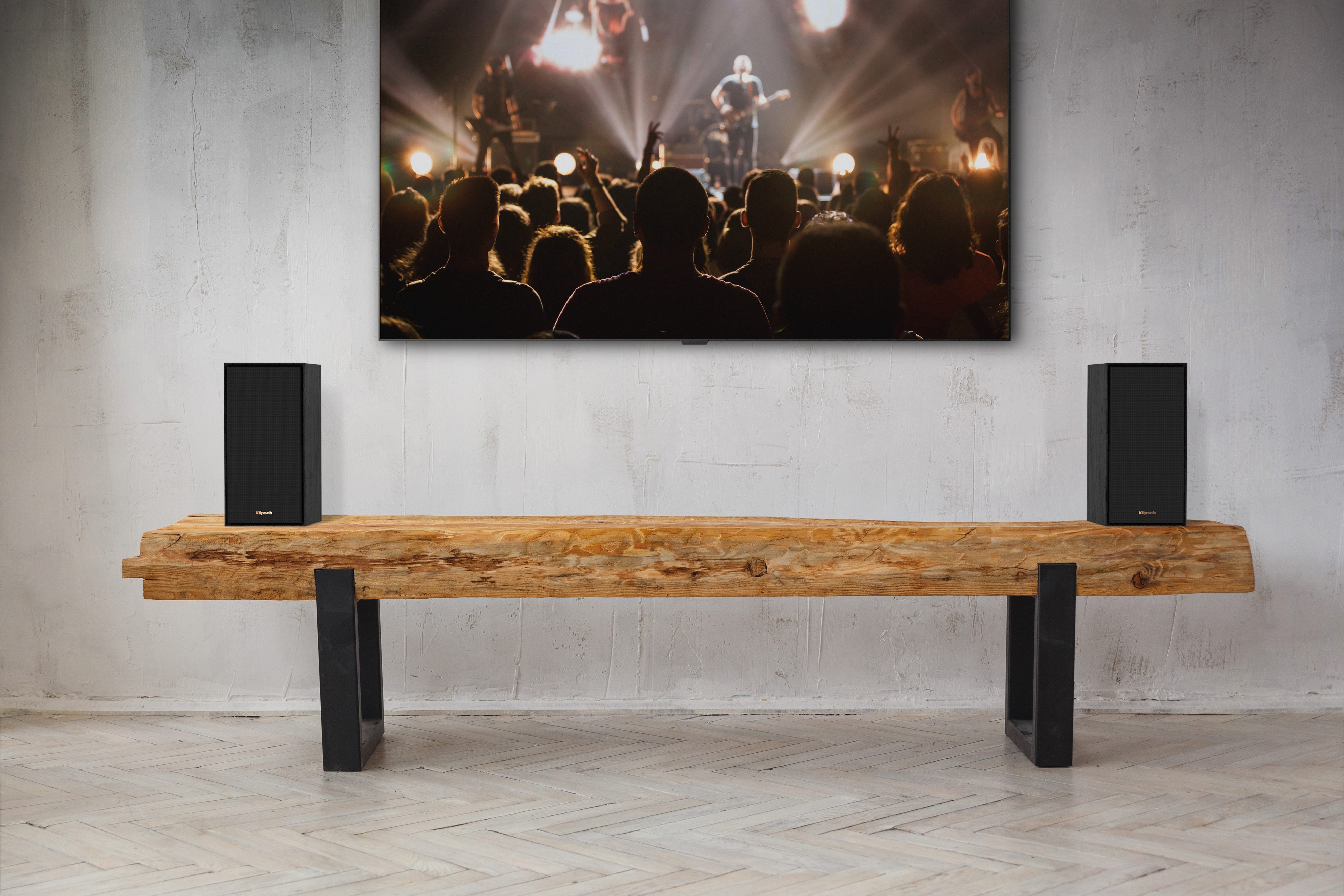Klipsch R-40M -kaiutinpari, musta