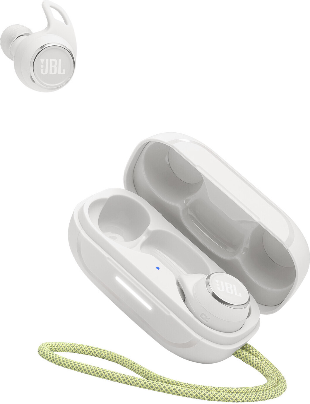JBL Reflect Aero TWS -vastamelunappikuulokkeet, valkoinen