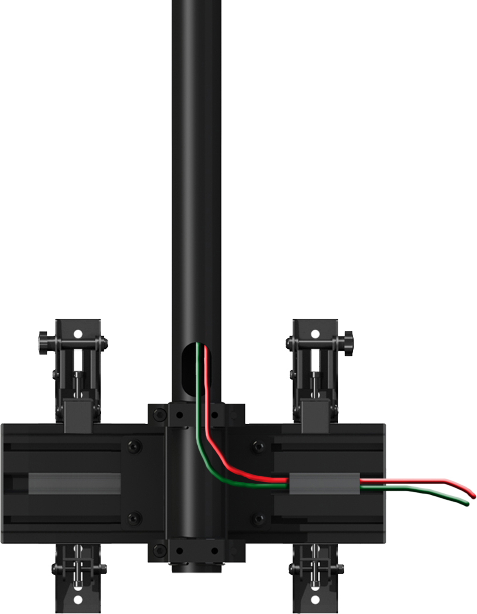 Multibrackets M Ceiling Mount Pro 1U VESA 200 -kattokiinnike 24-42" näytöille