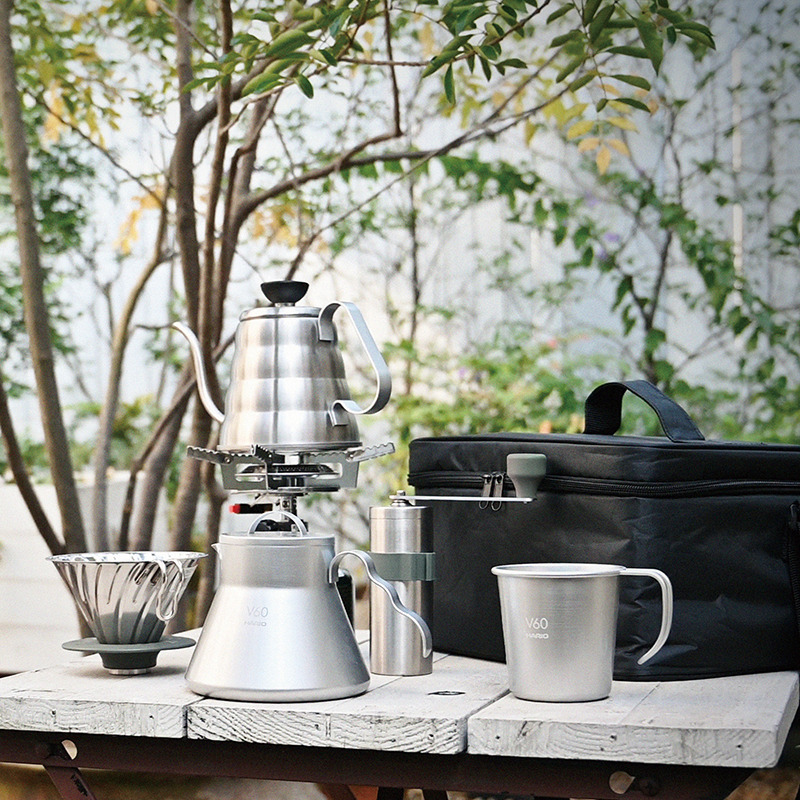Hario Outdoor Full Set -kahvinvalmistussetti