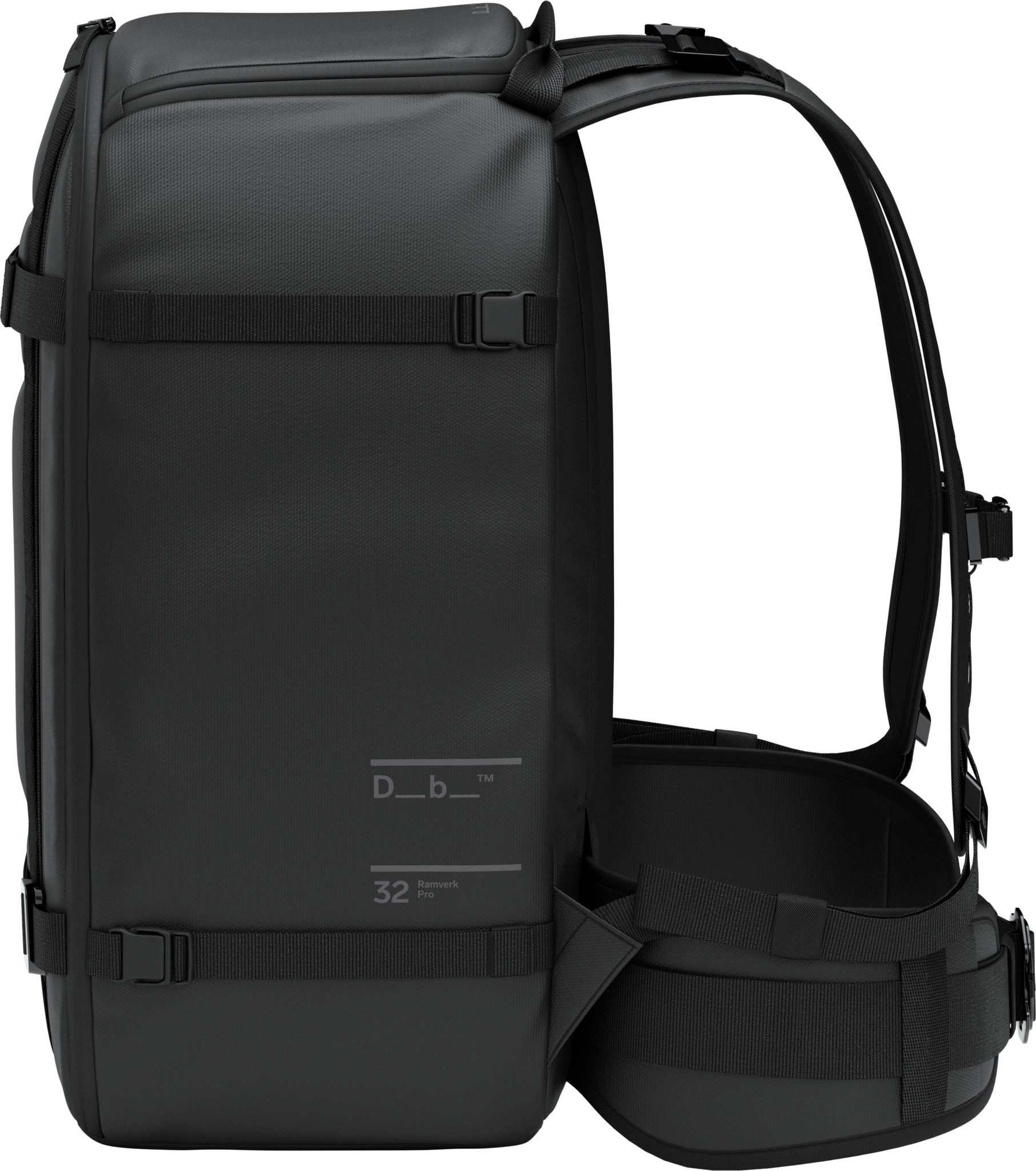 Db The Ramverk Pro 32L Backpack -reppu, black out