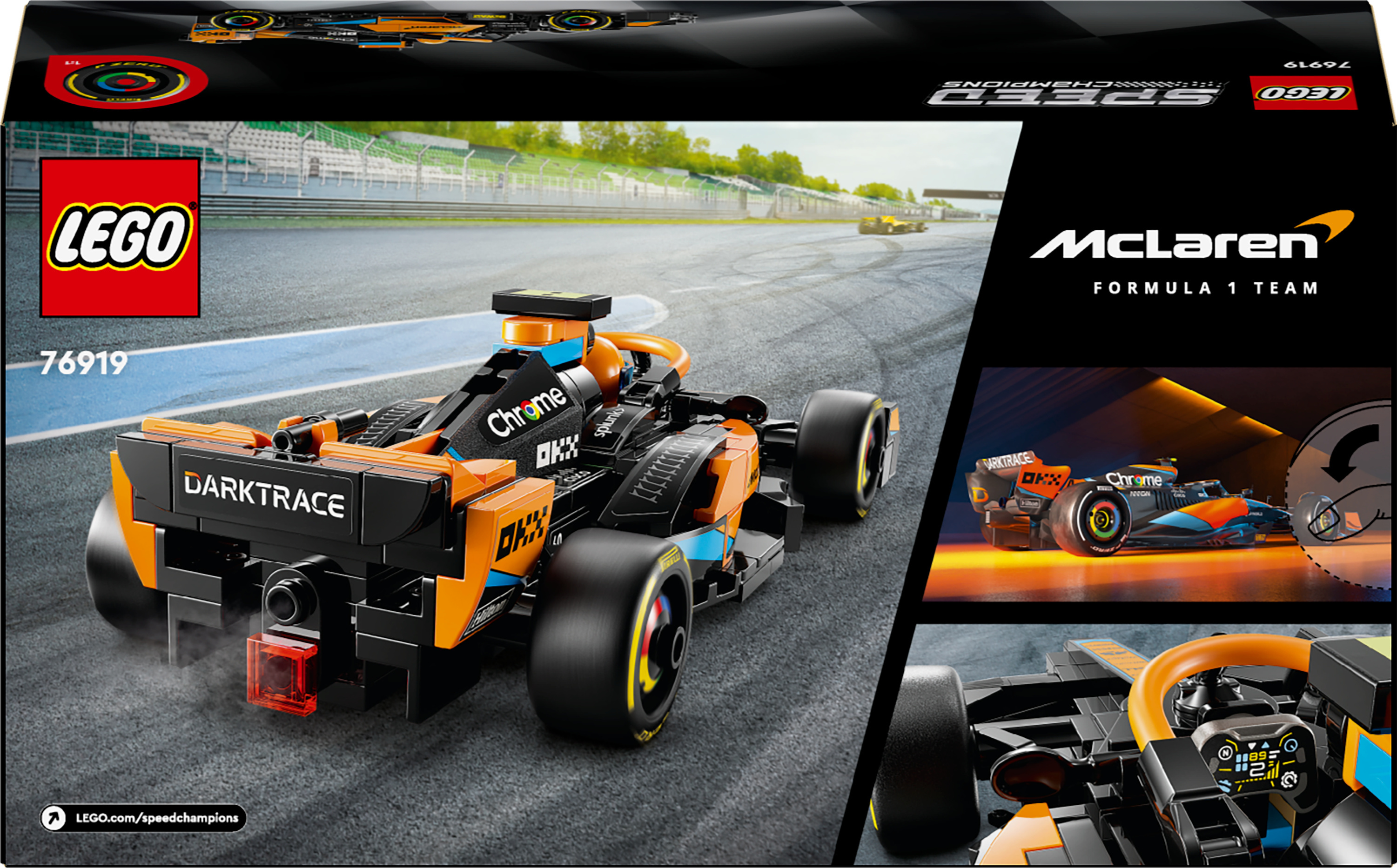 LEGO Speed Champions 76919  - McLaren Formula 1 ‑kilpa-auto