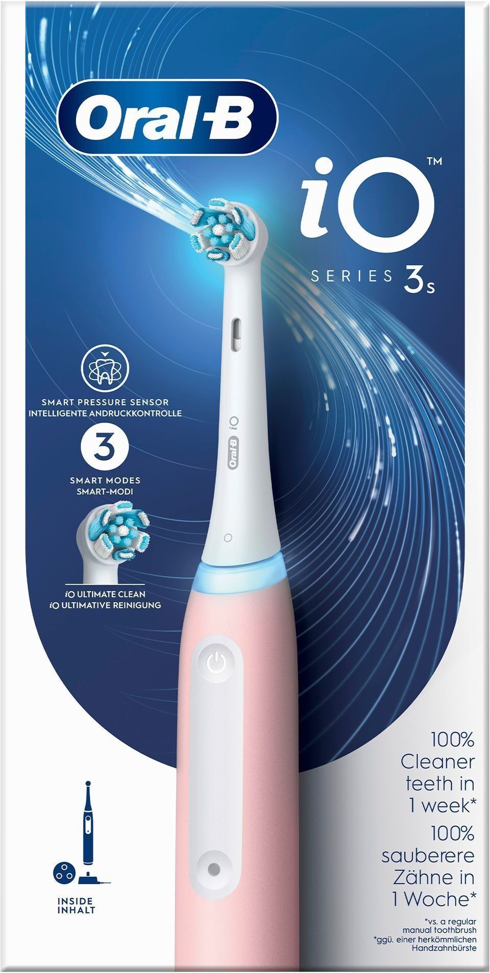 Oral-B iO Series 3s -sähköhammasharja, musta