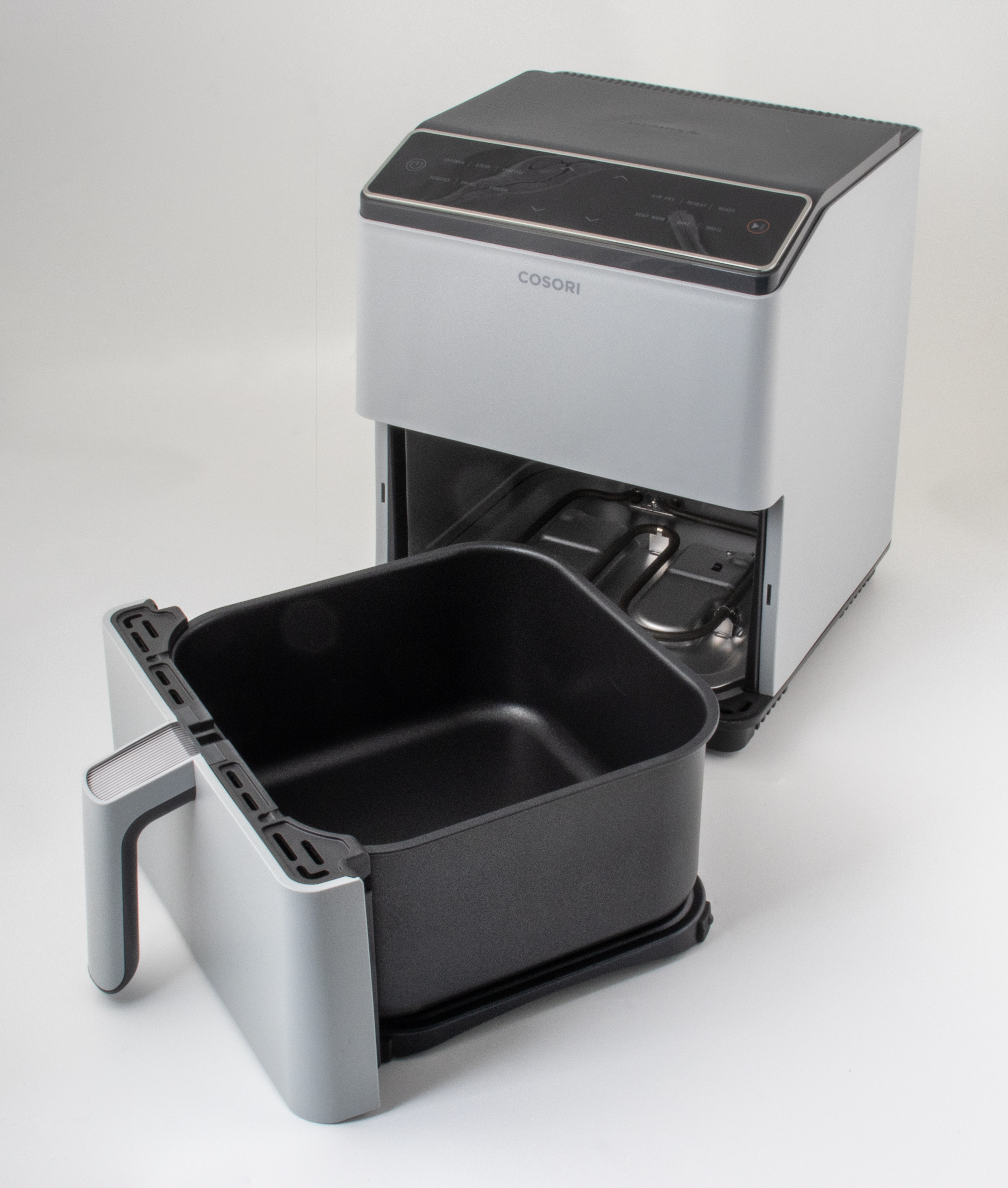 Cosori Dual Blaze -airfryer, tummanharmaa