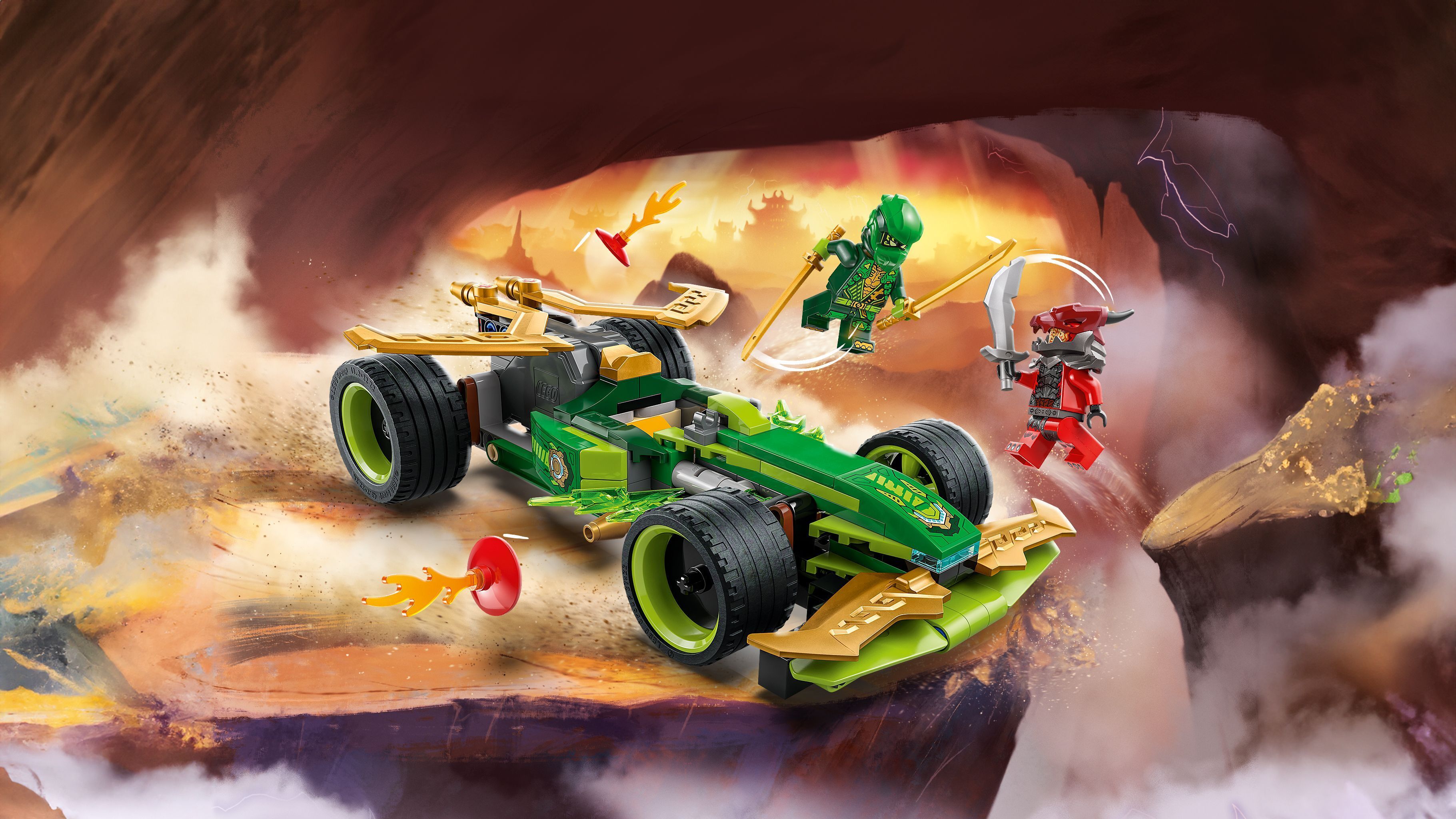 LEGO Ninjago 71828 – Lloydin vetomoottorikilpa-auto
