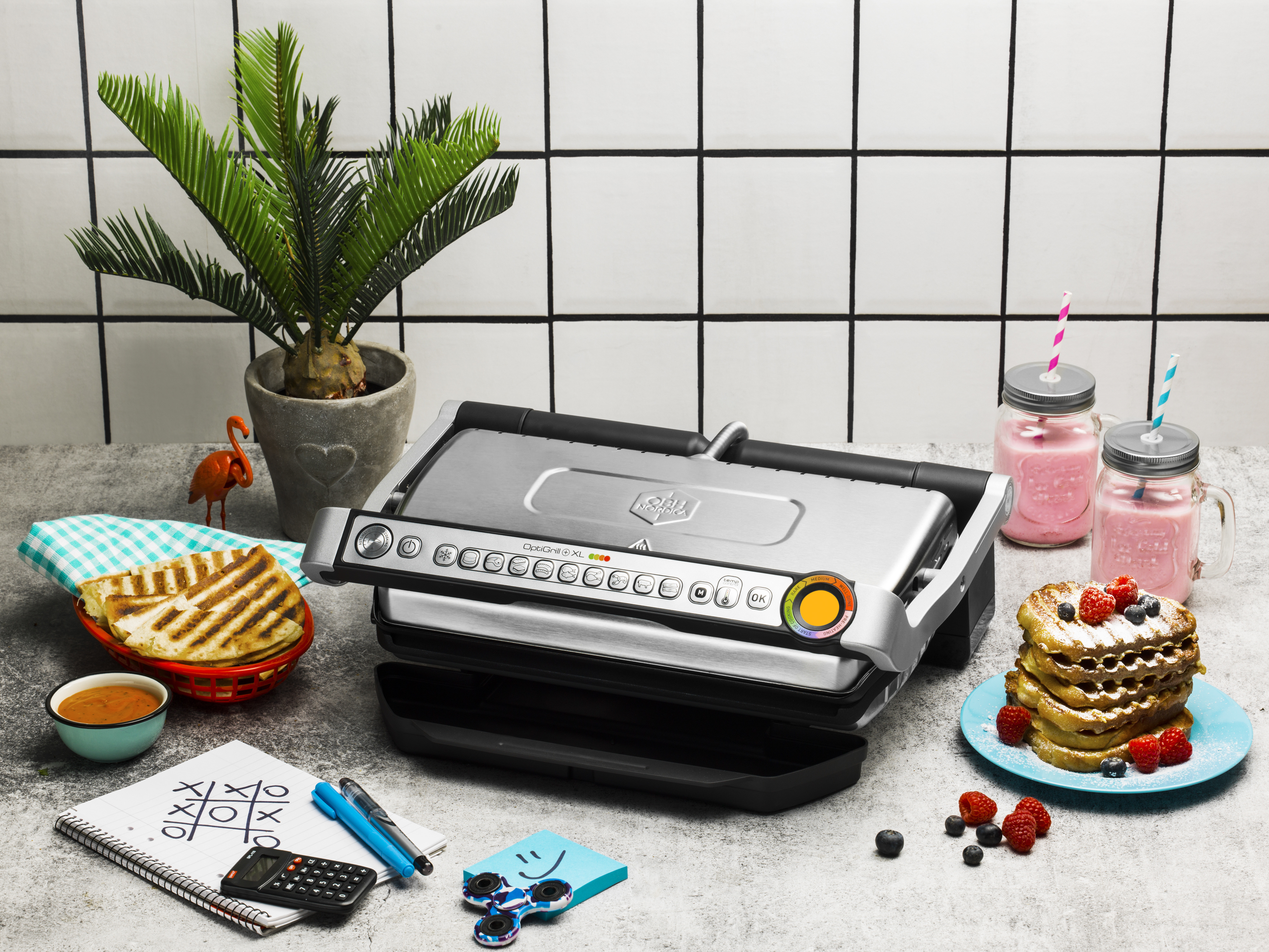 OBH Nordica OptiGrill XL -pöytägrilli