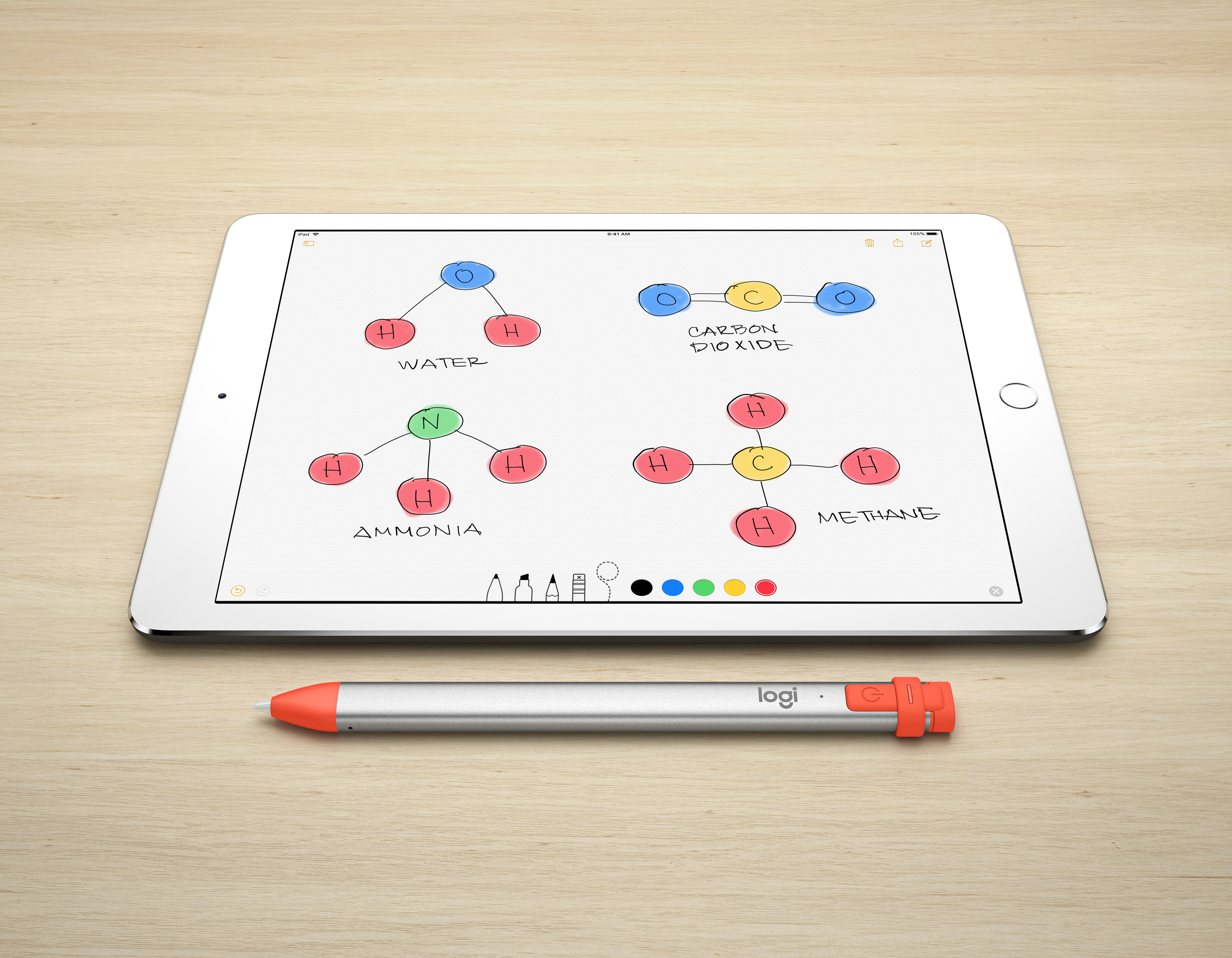 Logitech Crayon -kynä, iPadille