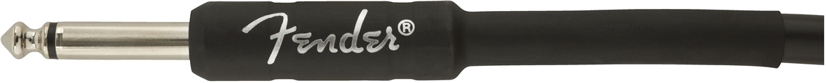 Fender Professional -instrumenttikaapeli kulmaliittimellä 5,5 m, musta