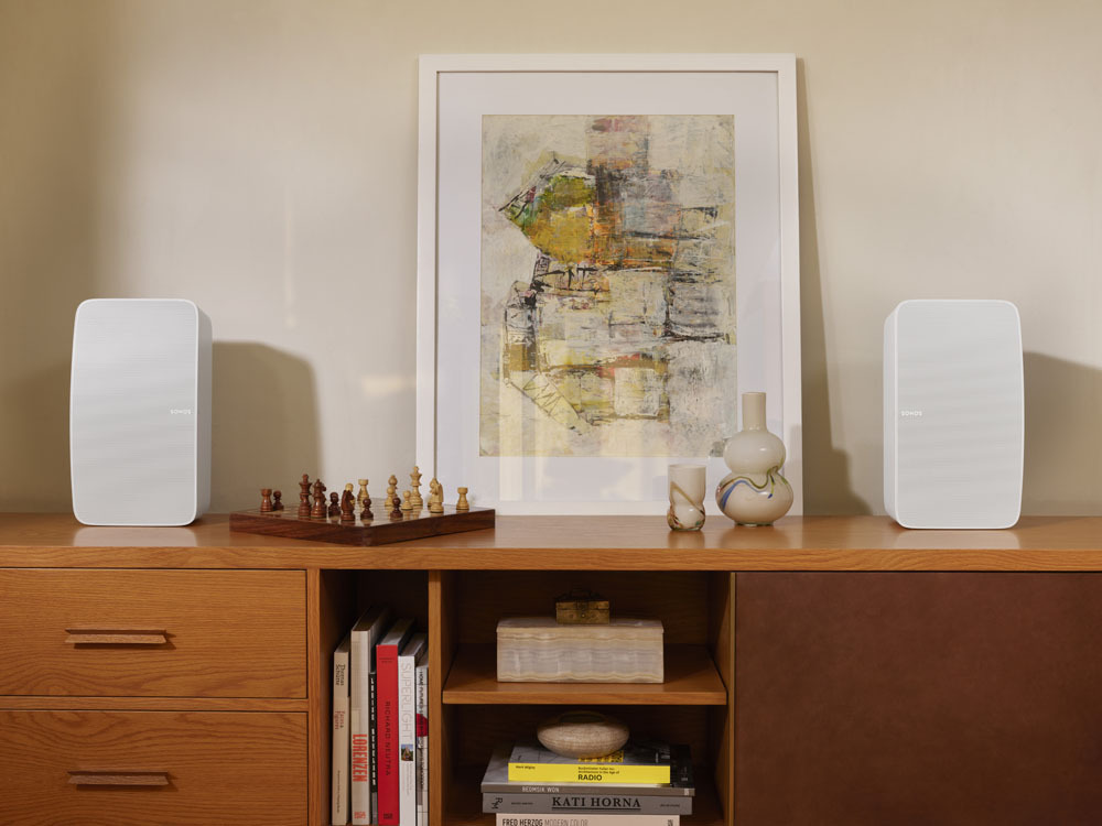 Sonos Five -älykaiutin, valkoinen