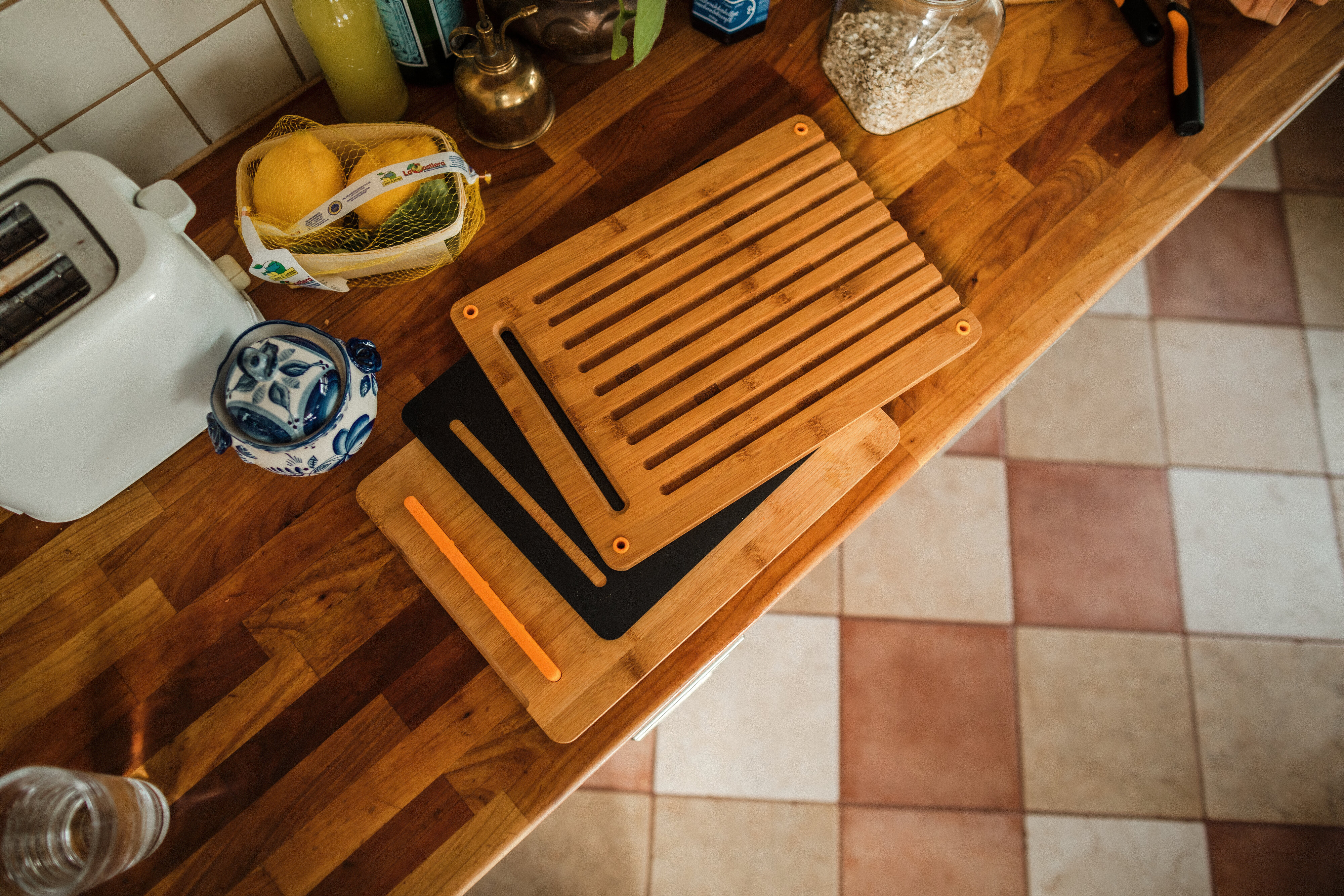 Fiskars Functional Form -leikkuulautasetti, 3-osainen