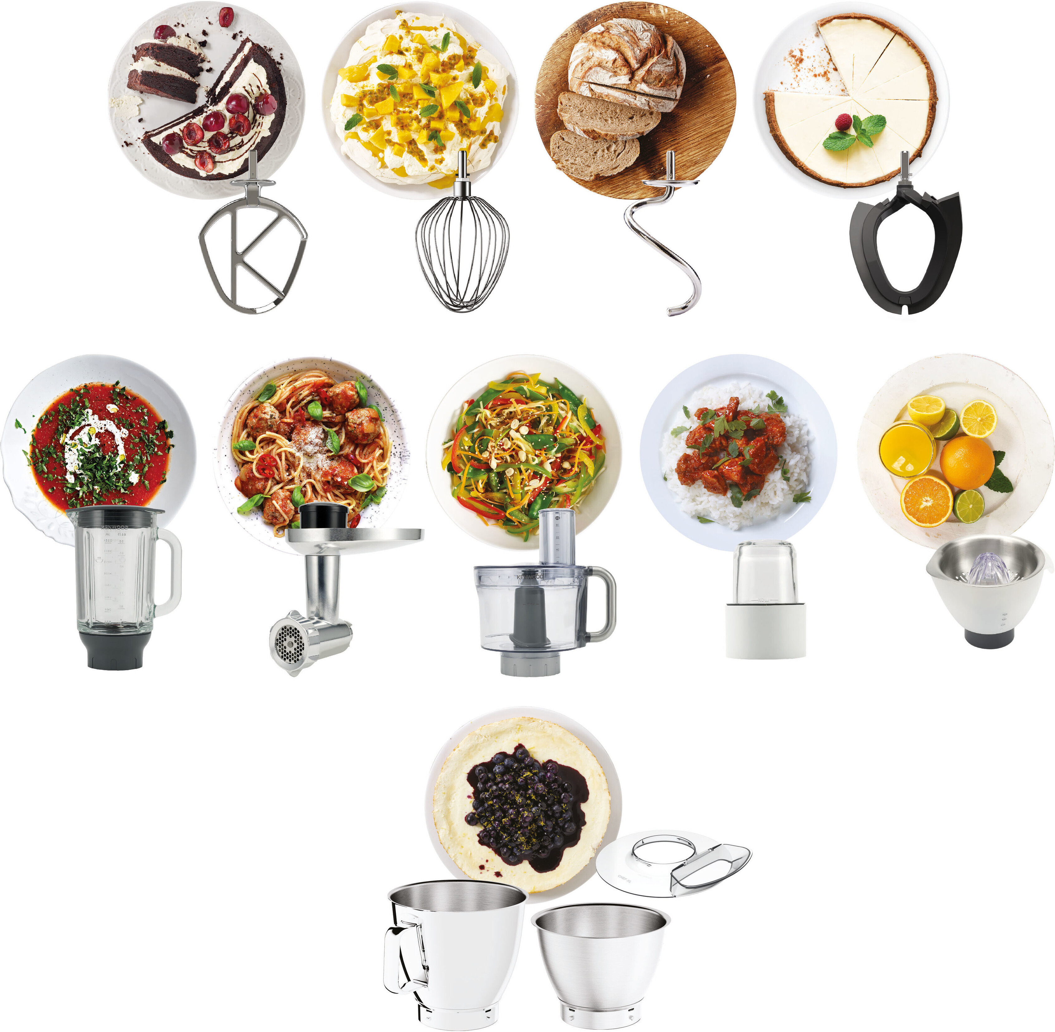 Kenwood KVL85.704SI Titanium Chef Baker XL Megapack -yleiskone