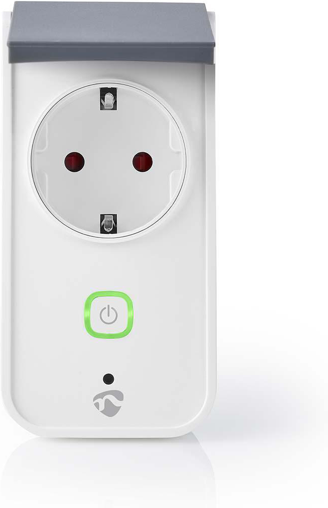 Nedis SmartLife WIFIPO120FWT -älypistorasia, 16 A, 3680 W, IP44