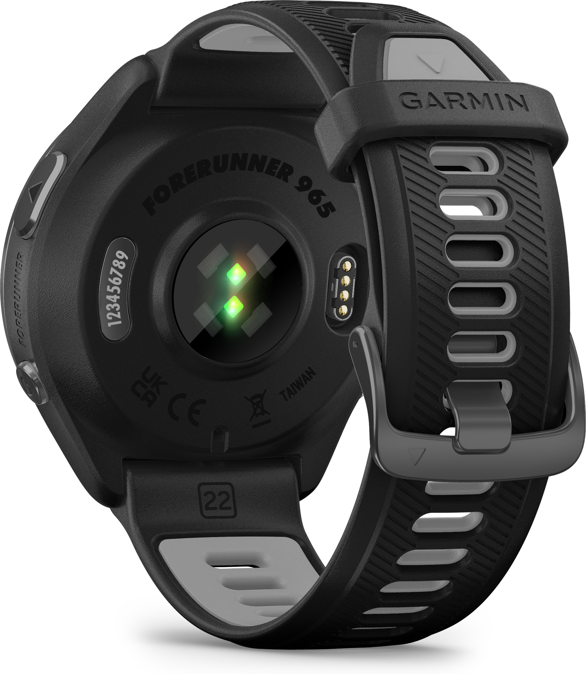 Garmin Forerunner 965 -urheilukello, musta / harmaa