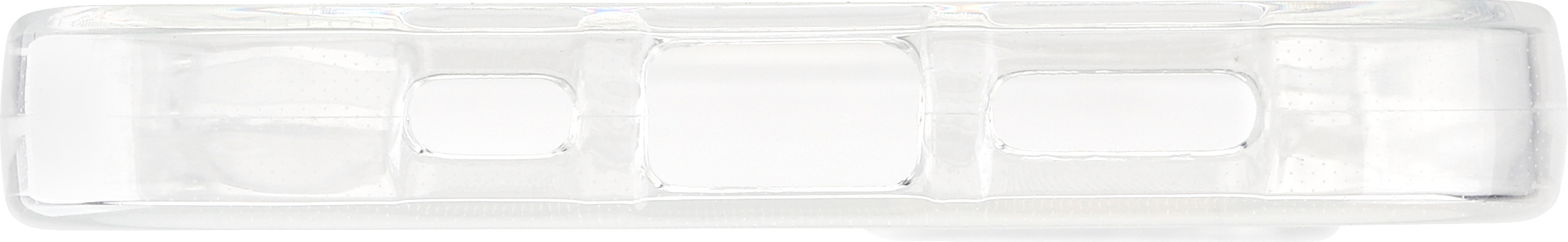FoneKit silikonisuoja, iPhone 15, läpinäkyvä