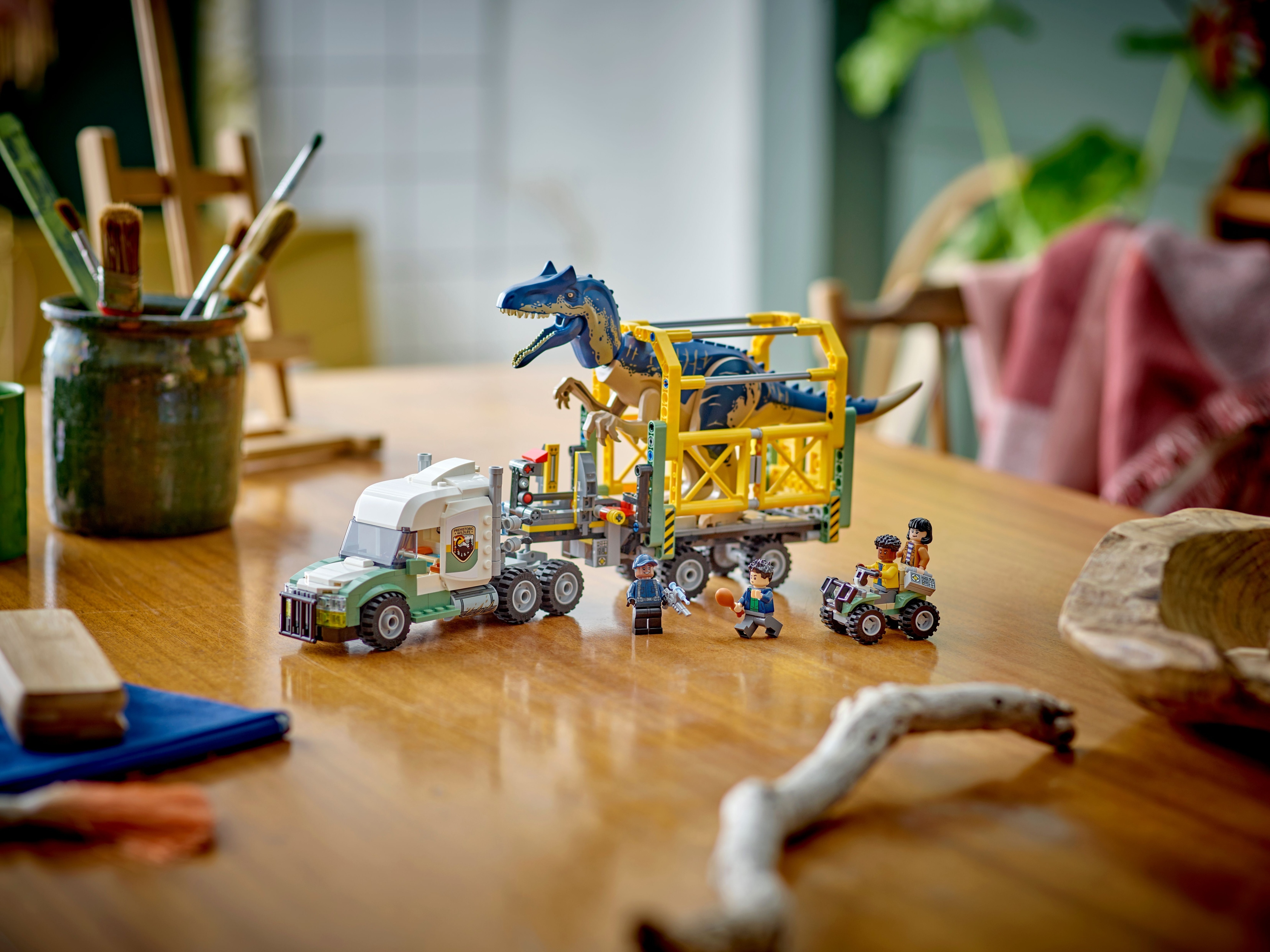 LEGO Jurassic World 76966  - Dinosaurus-operaatiot: Allosaurus-rekka