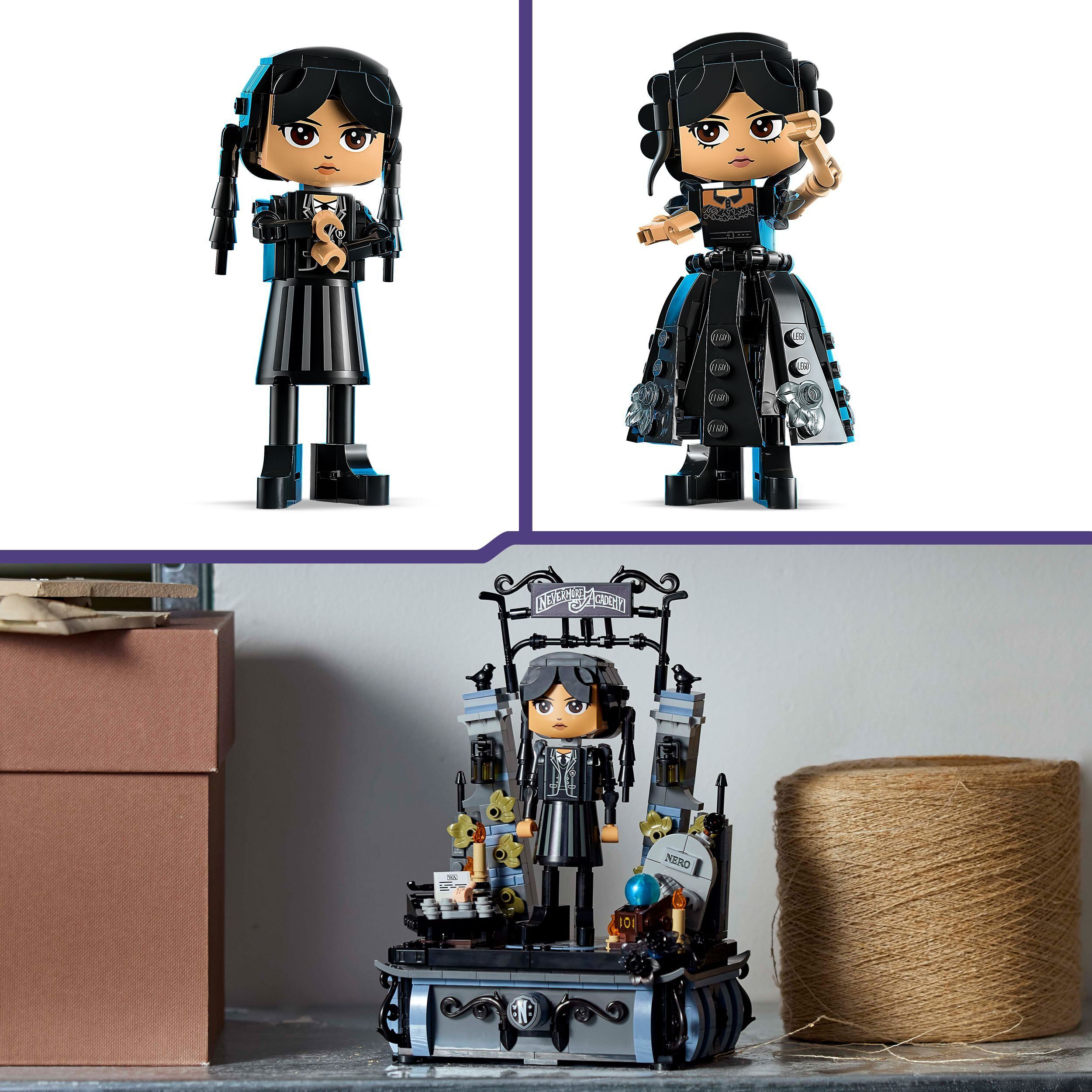 LEGO Wednesday 76780 – Wednesday Addams ‑hahmo