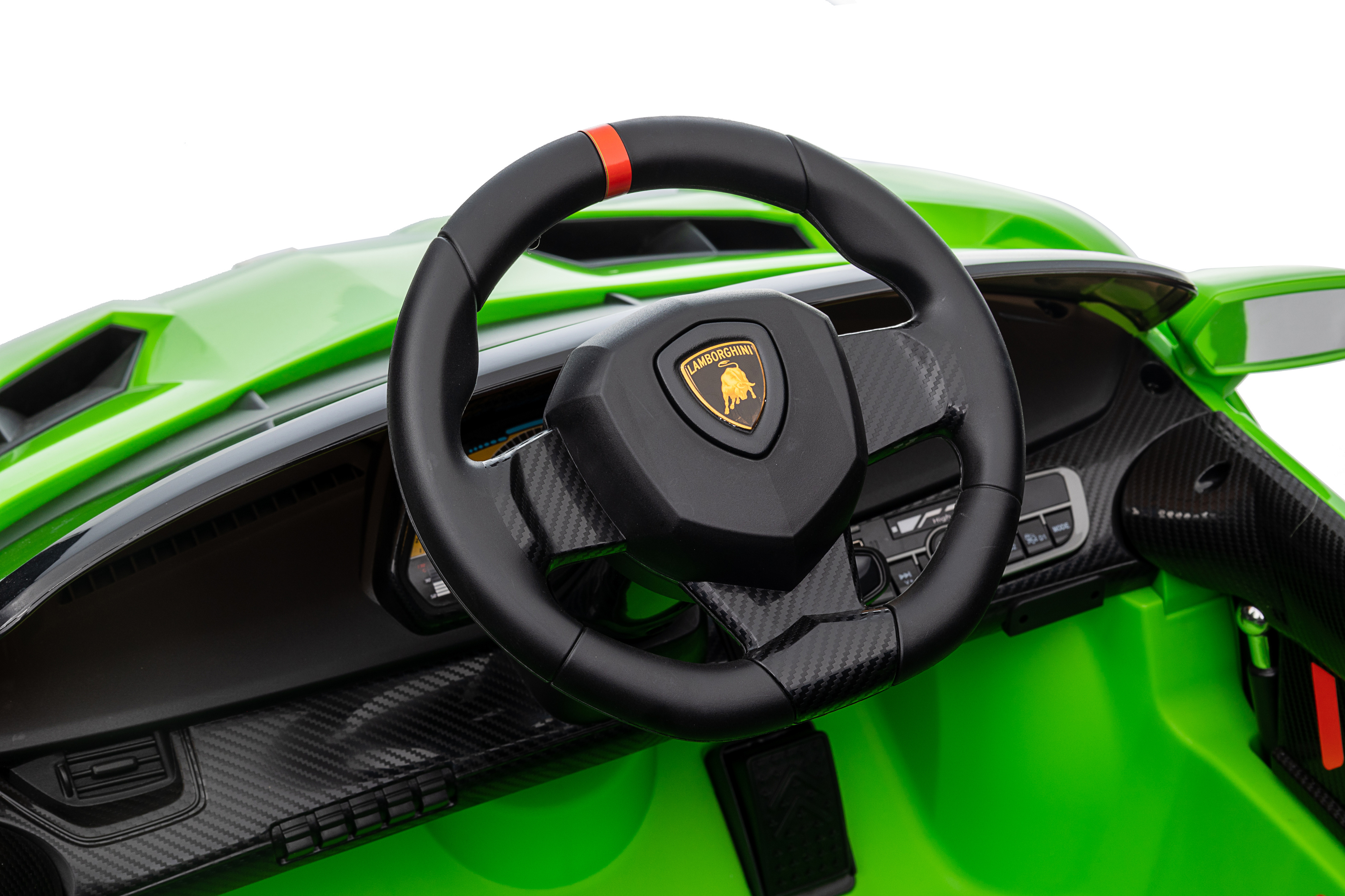 Lamborghini Veneno 12V -sähköauto, vihreä