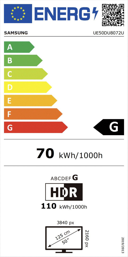 Samsung 55" DU8072 – 4K LED TV