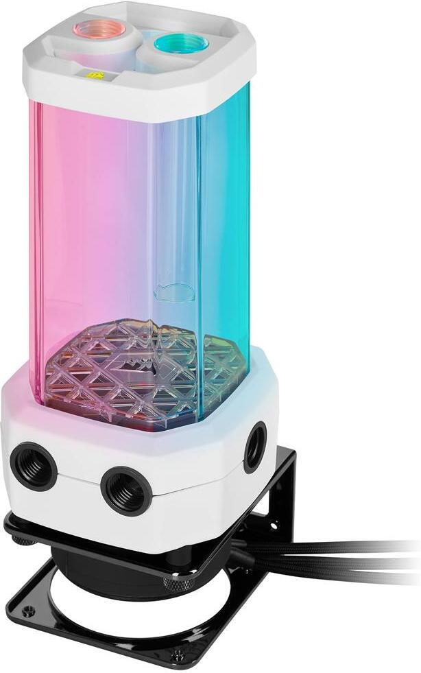 Corsair Hydro X Series iCUE XH305i RGB PRO Custom Cooling Kit -nestejäähdytyspaketti, valkoinen