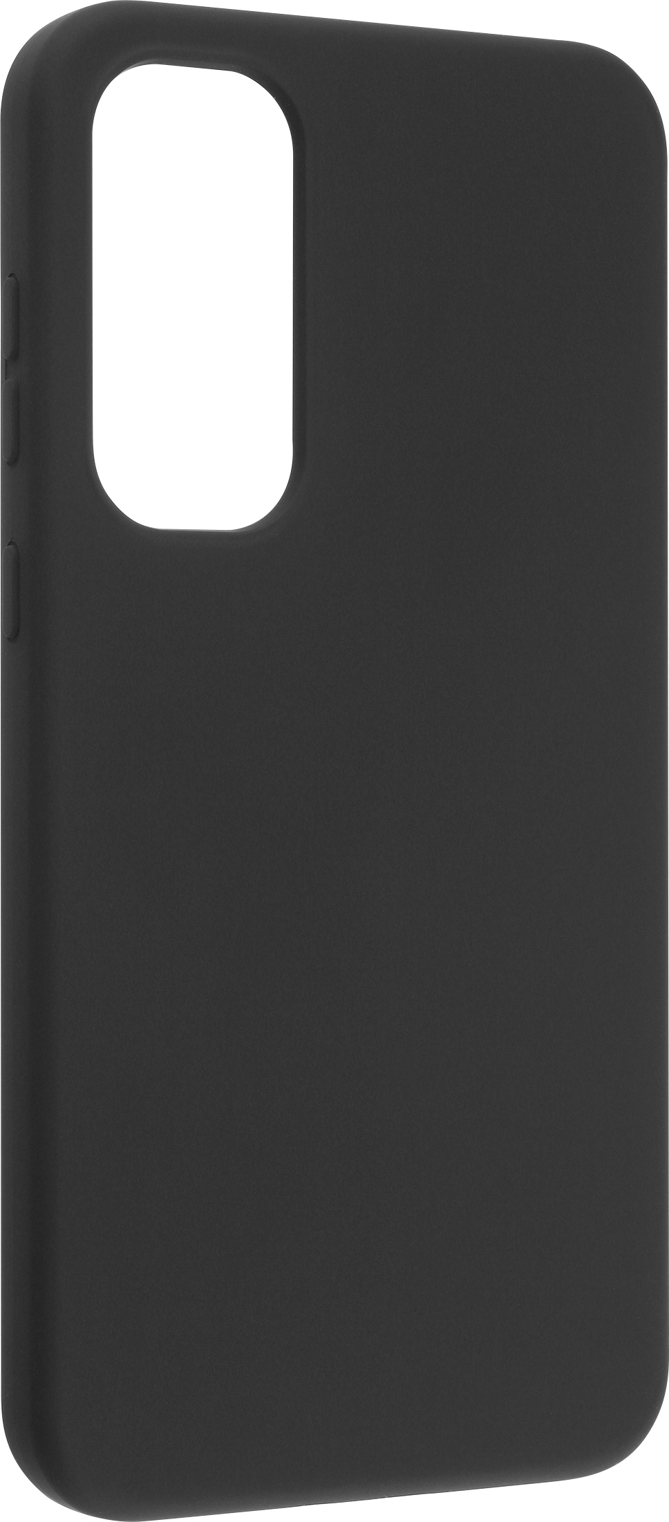 FoneKit Liquid Silicone -suojakuori, Samsung Galaxy A55, musta