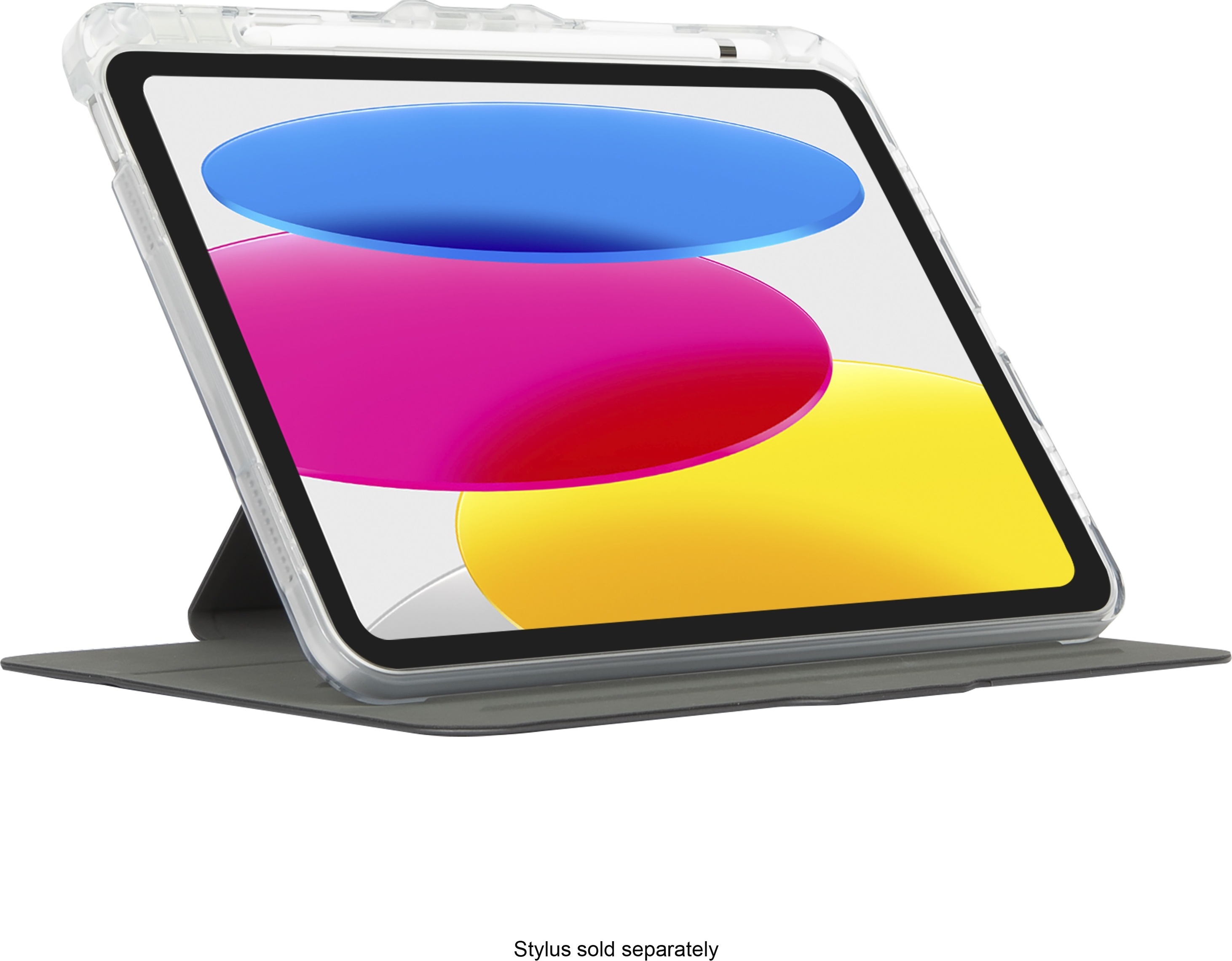 Targus VersaVu Clear -suojakotelo, Apple iPad 10,9", läpinäkyvä/musta