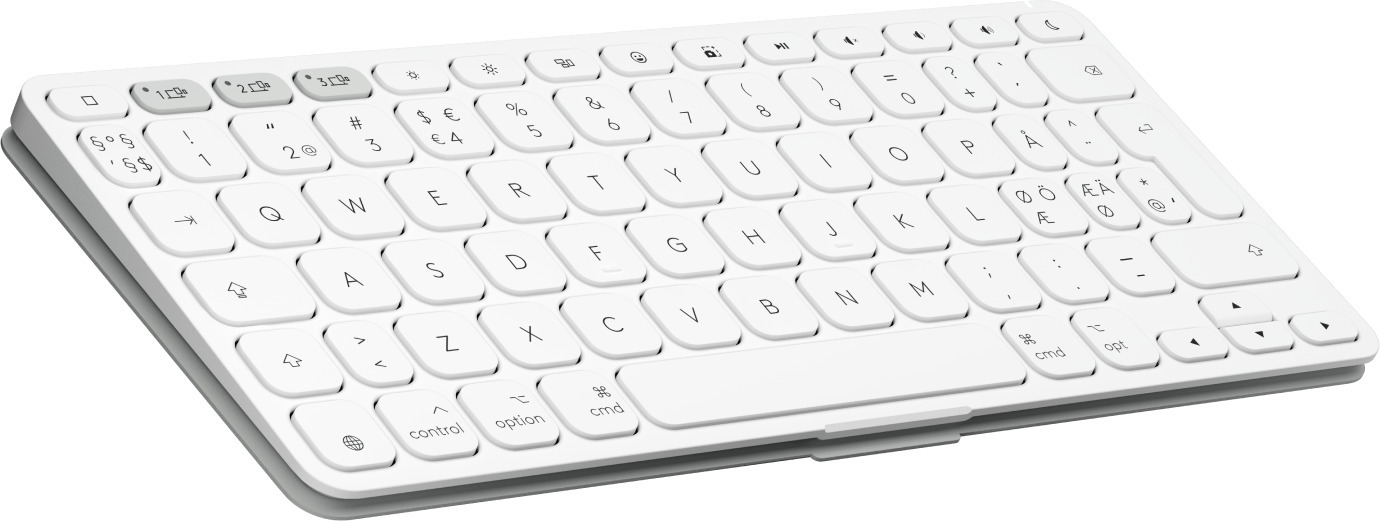 Logitech Keys-To-Go 2 -näppäimistö, valkoinen