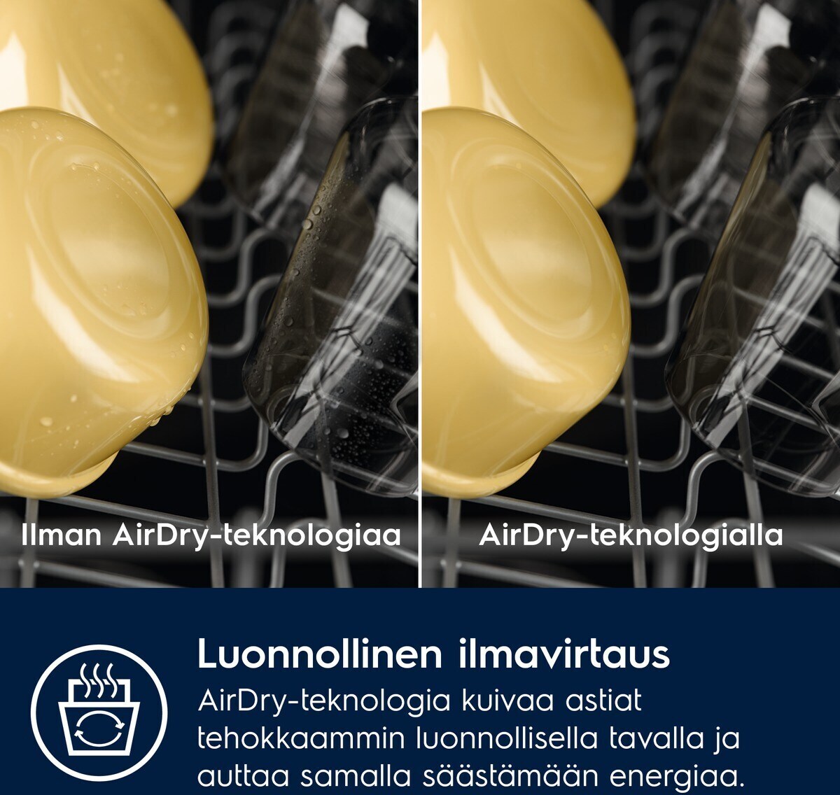Electrolux ESA47405UW astianpesukone, valkoinen