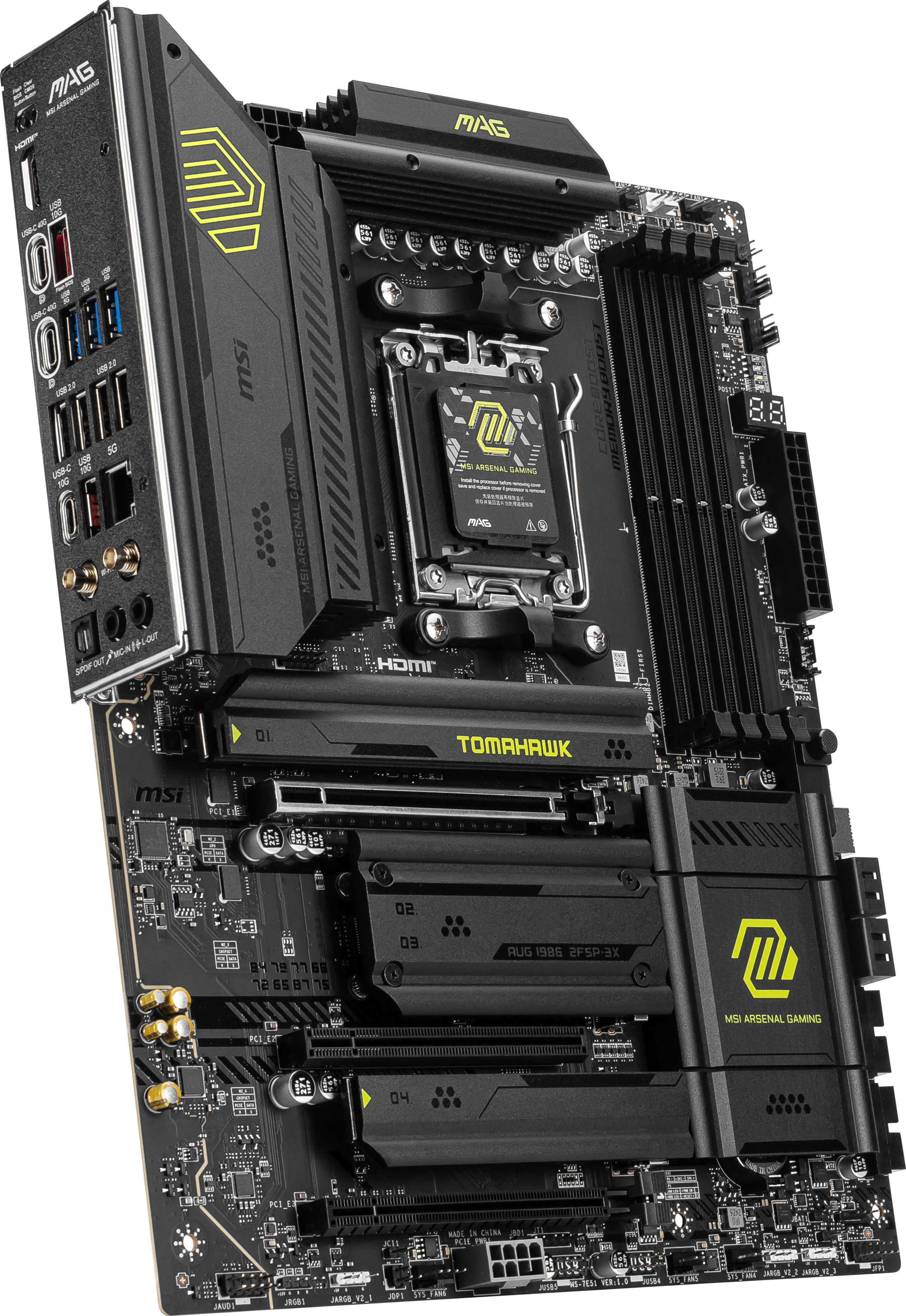 MSI MAG X870 TOMAHAWK WIFI ATX -emolevy