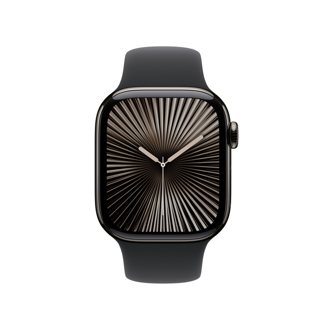 Apple Watch 42 mm musta urheiluranneke, S/M