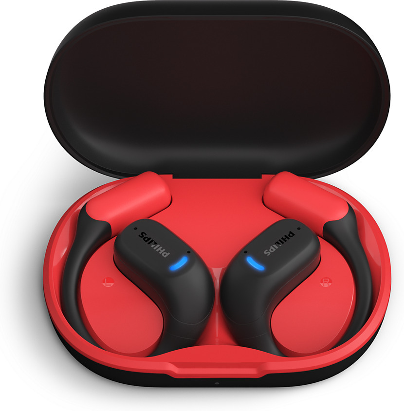 Philips GO TAA6219BK/00 sankakuulokkeet, musta / punainen 4 Philips GO TAA6219BK/00 sankakuulokkeet, musta / punainen - Image 4