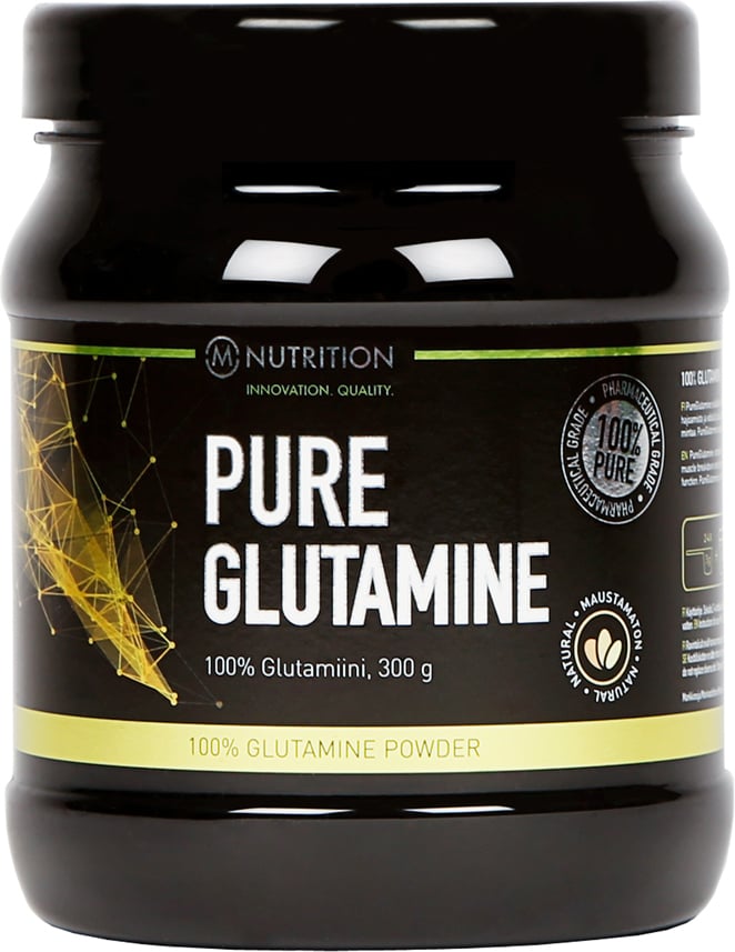 Tootefoto - M-Nutrition Pure Glutamine glutamiinijuhus, 300 g (6430047859394)