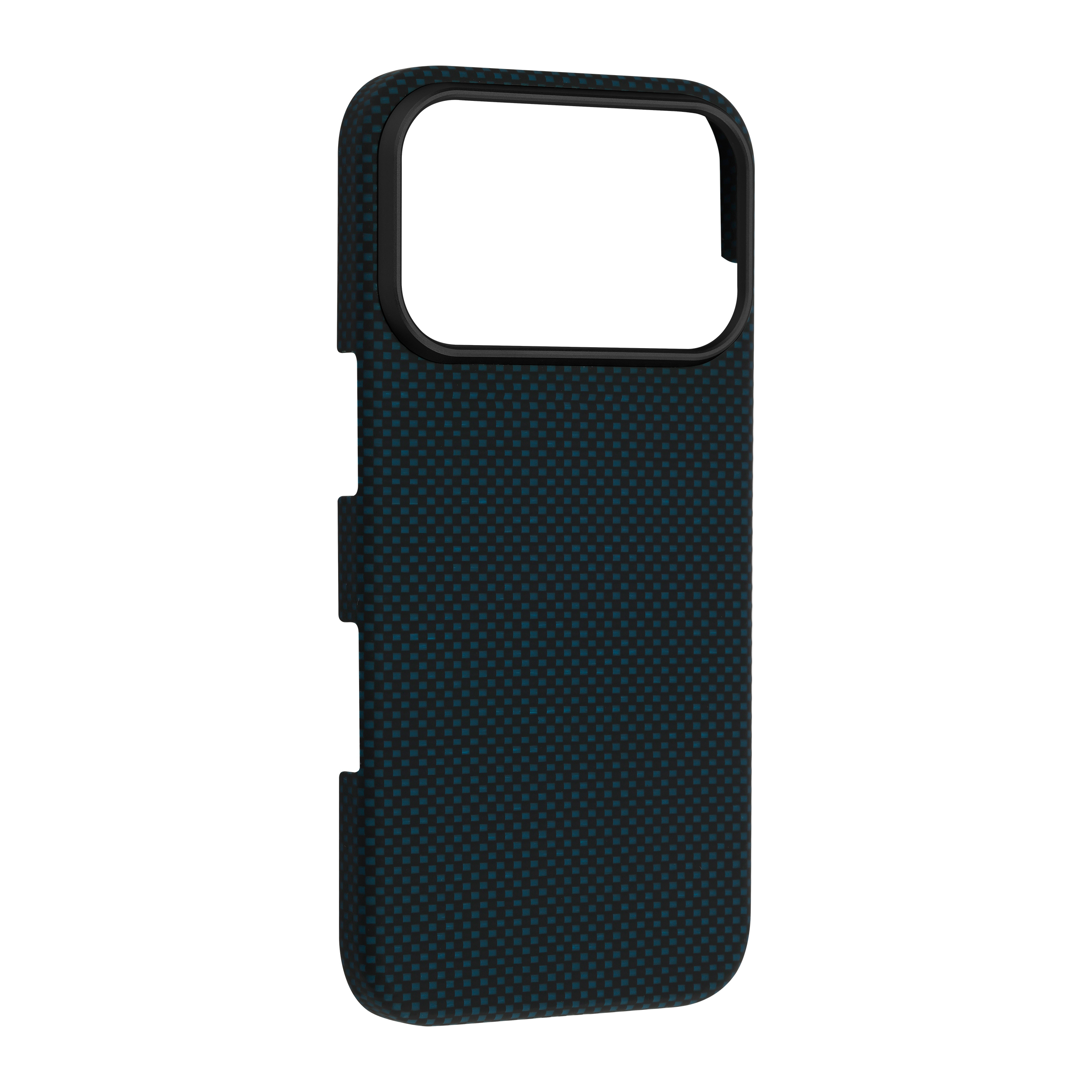 FoneKit Vectran-Kevlar Aramid Fiber suojakuori, iPhone 17 Pro, sininen/musta