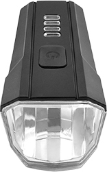 FLARE Shine -pyörävalaisin, 120 lm, USB-latauksella