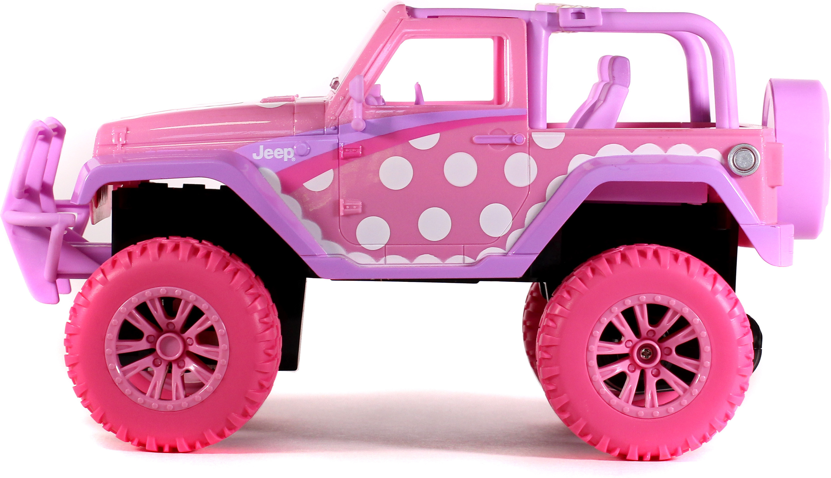 RC Minnie Mouse Jeep Wrangler kaukoohjattava auto