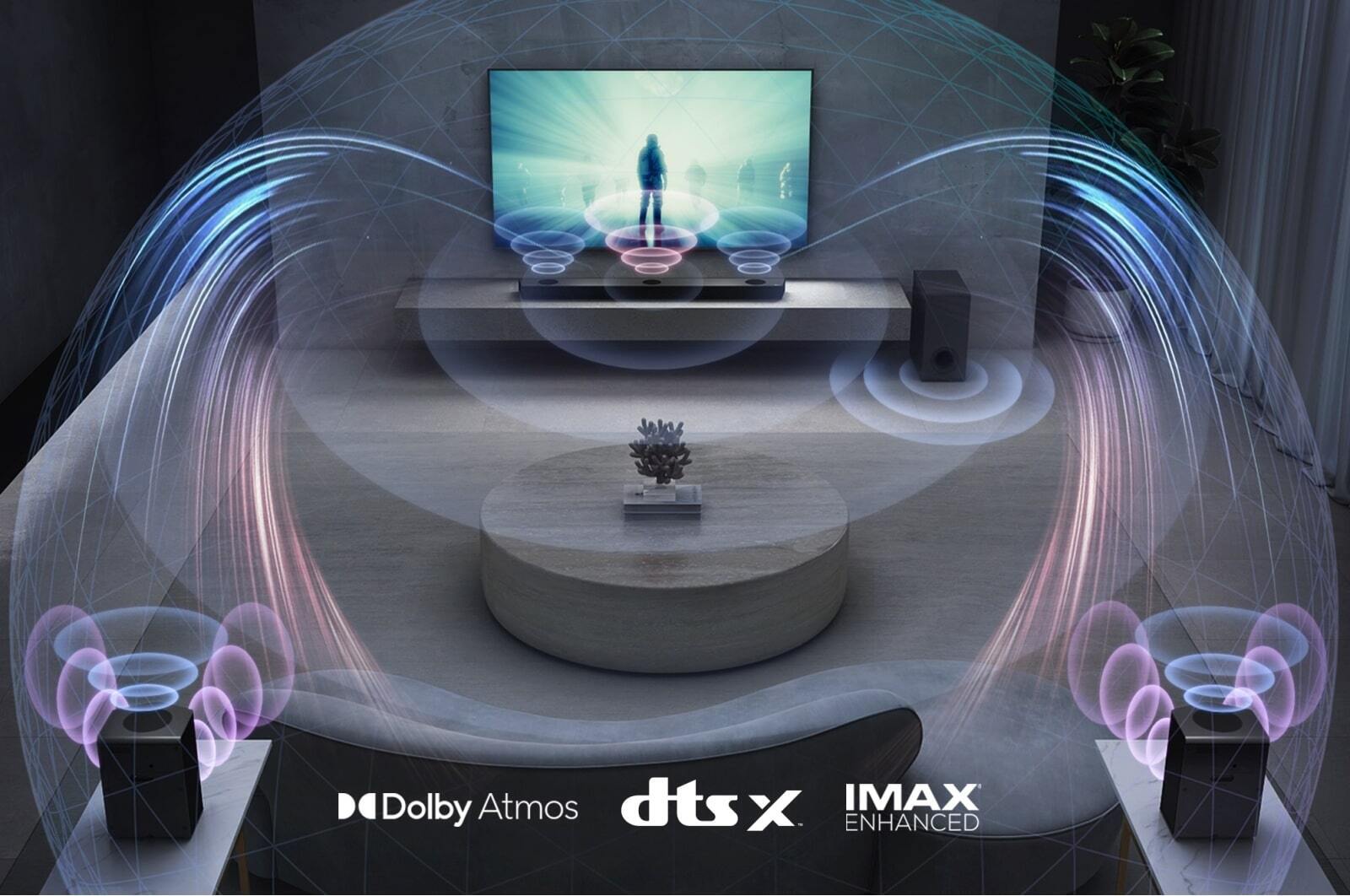 LG S95QR 9.1.5 Dolby Atmos Soundbar -äänijärjestelmä
