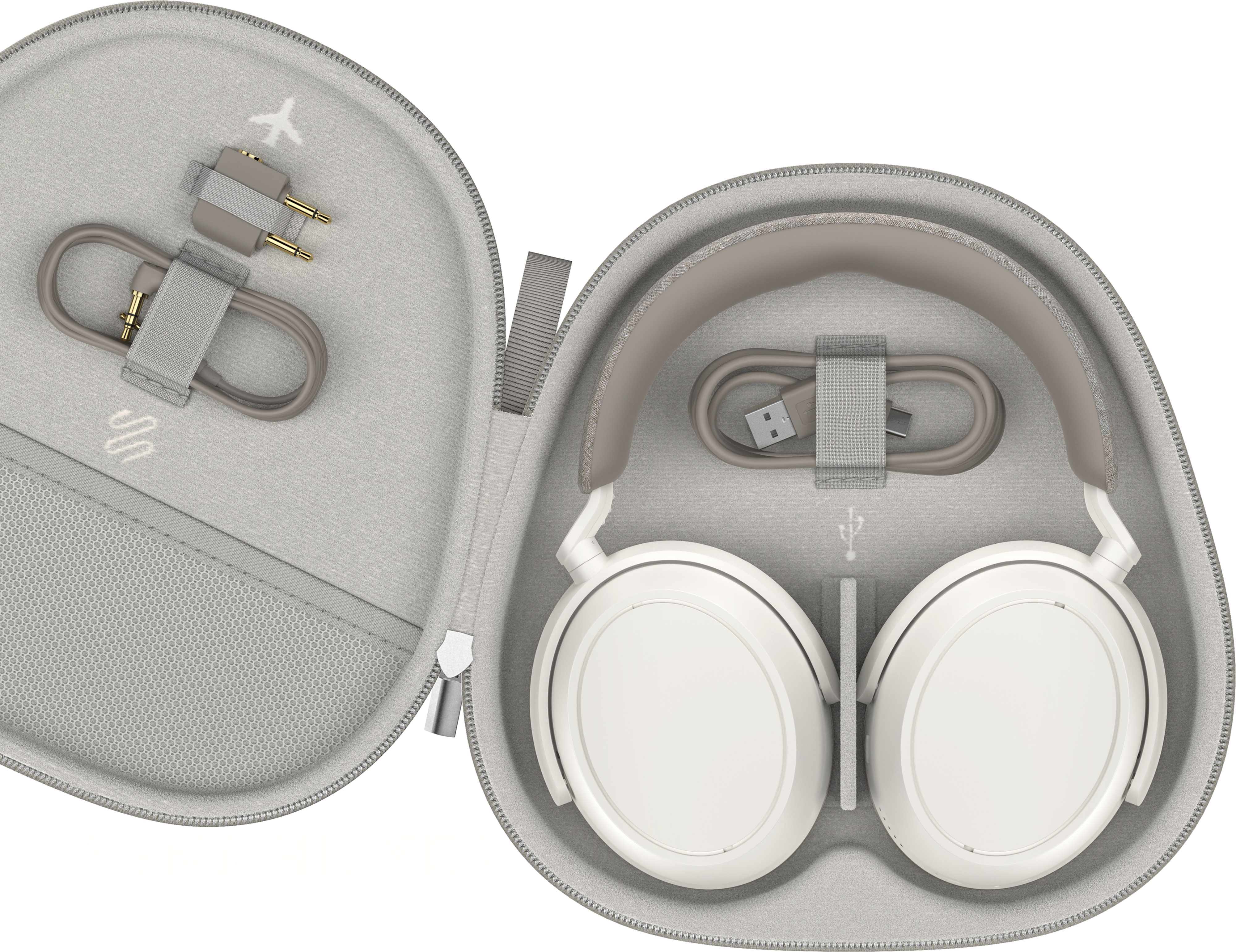 Sennheiser Momentum 4 -vastamelukuulokkeet, valkoinen