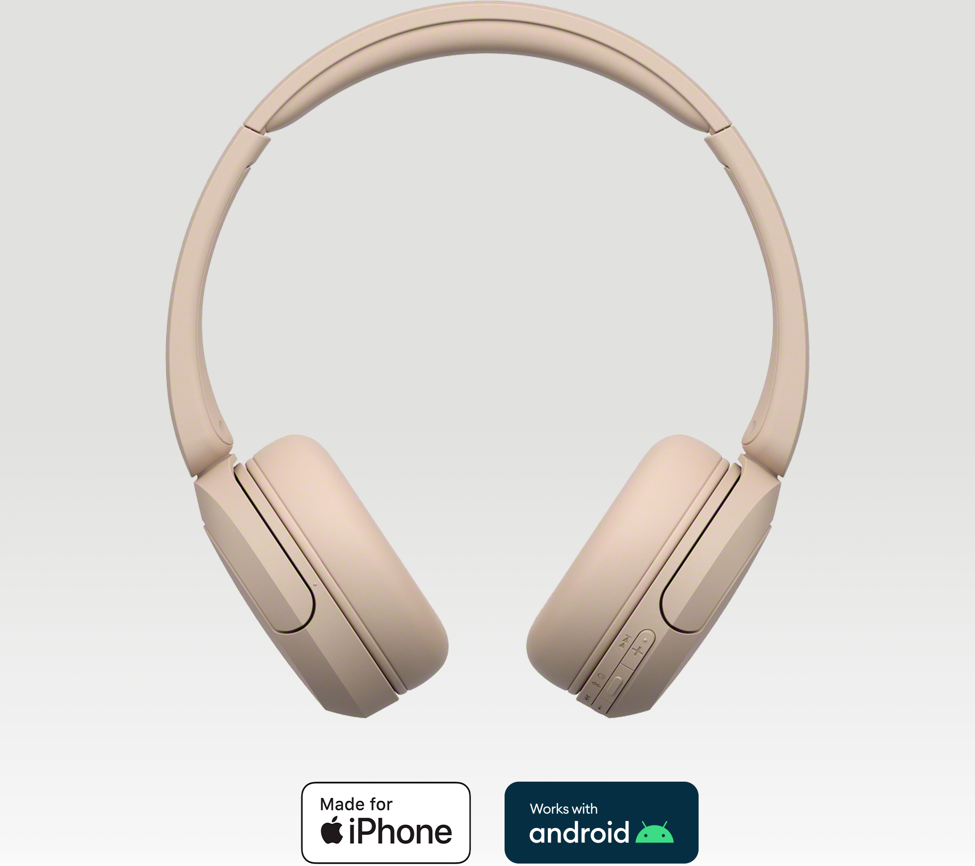 Sony WH-CH520 -langattomat sankakuulokkeet, beige