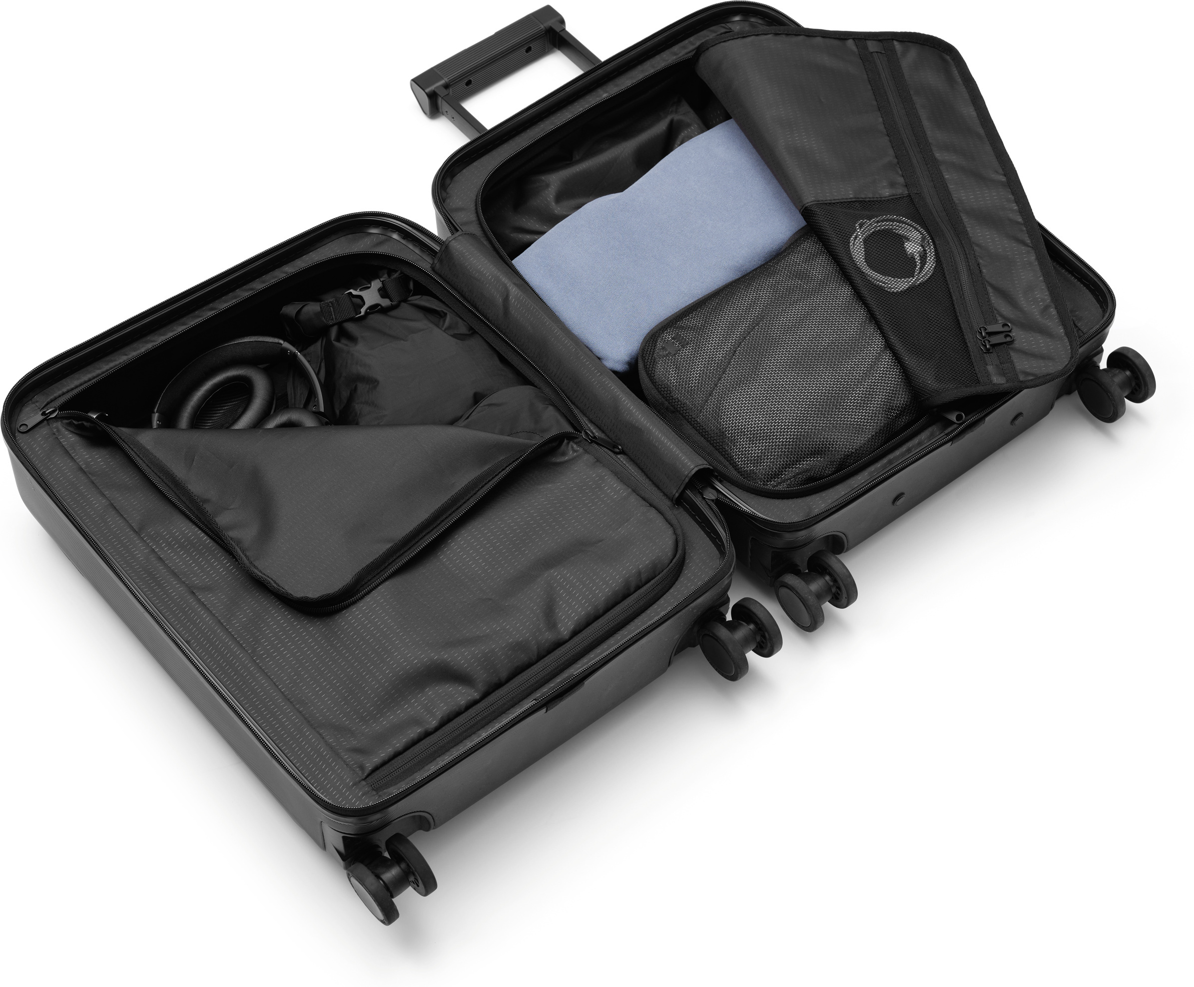 Db Ramverk Front-access Carry-on -matkalaukku, 55 cm, sprite lightning red