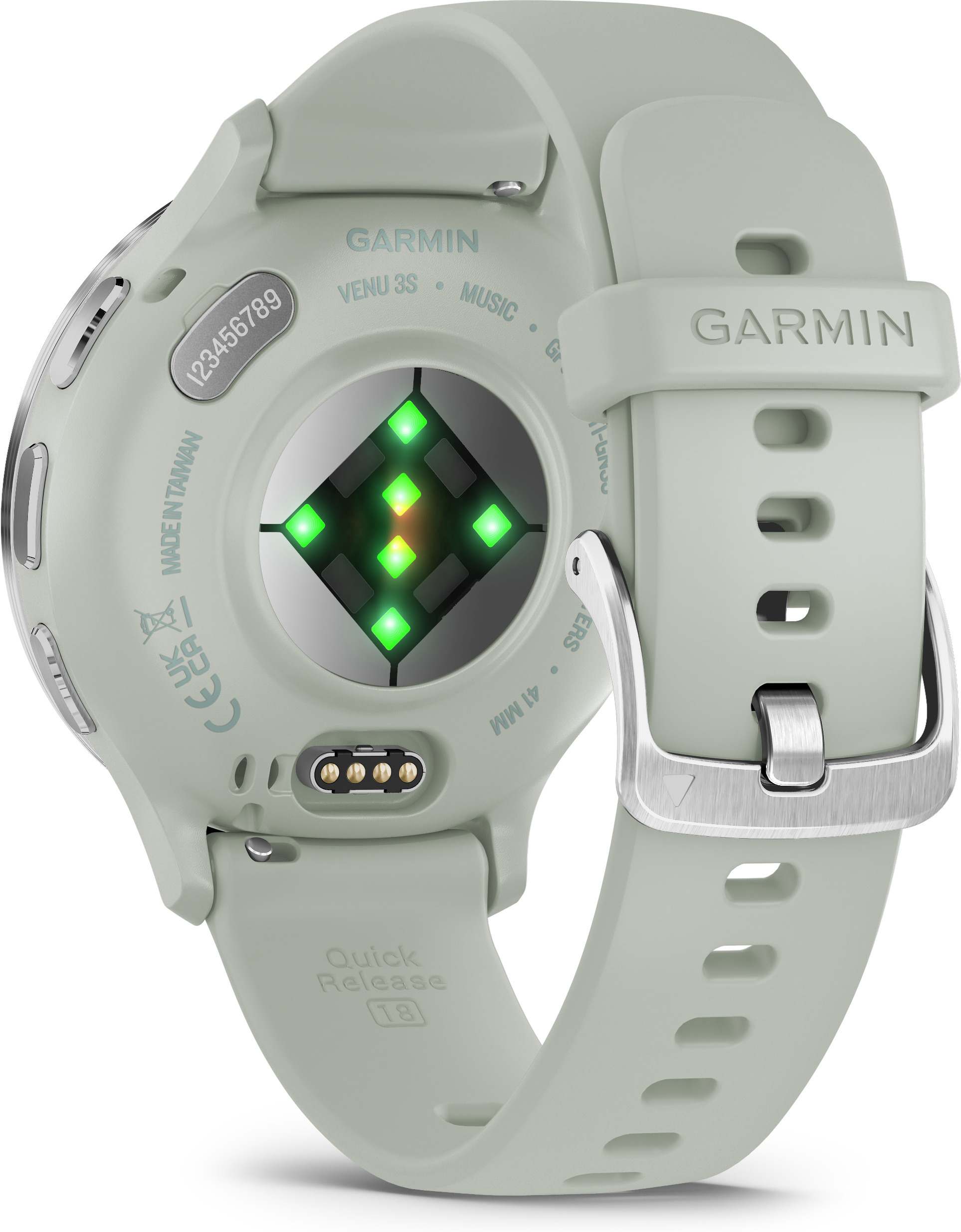 Garmin Venu 3S -älykello, vihertävä