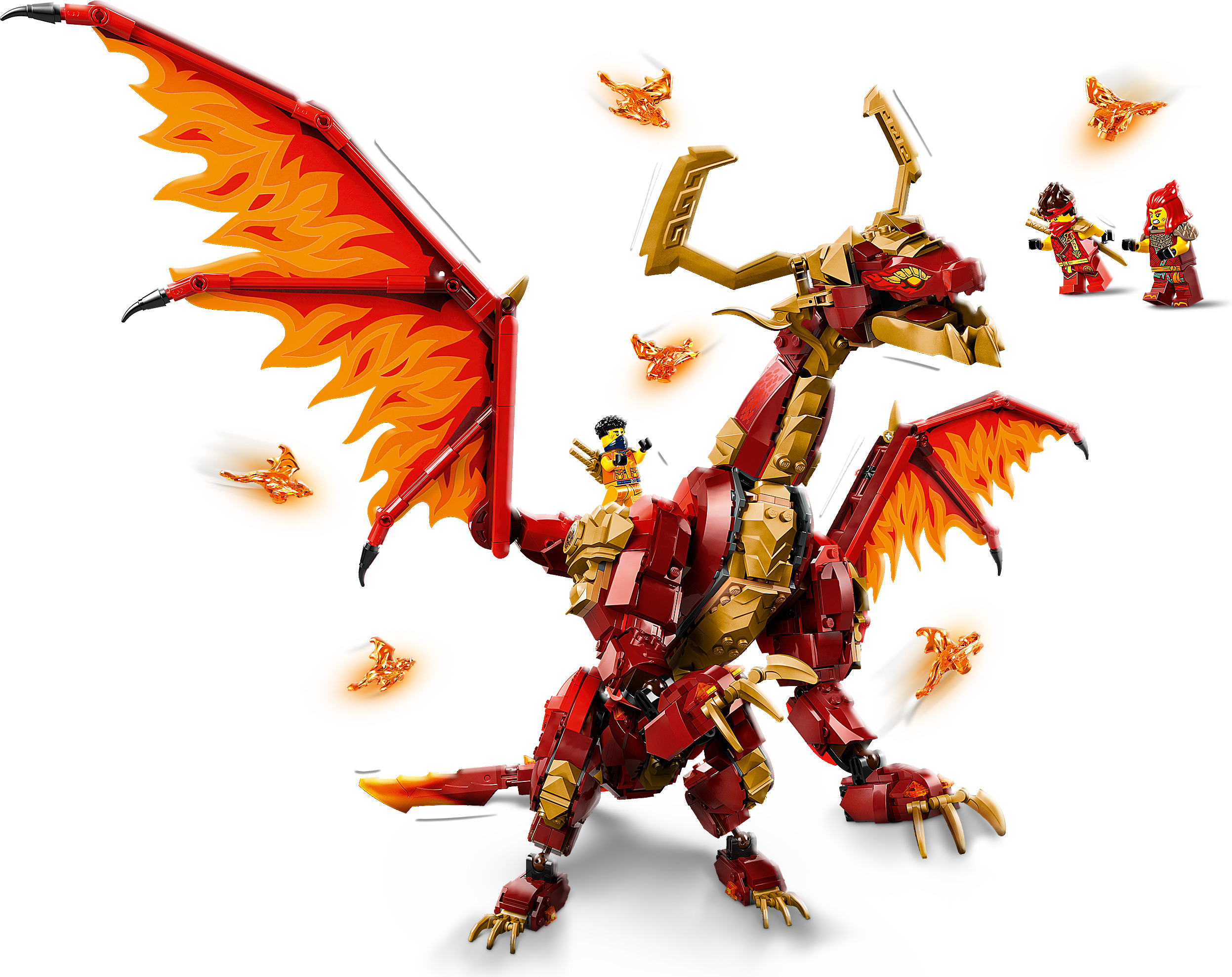 LEGO Ninjago 71822 - Liikkeen alkulohikäärme
